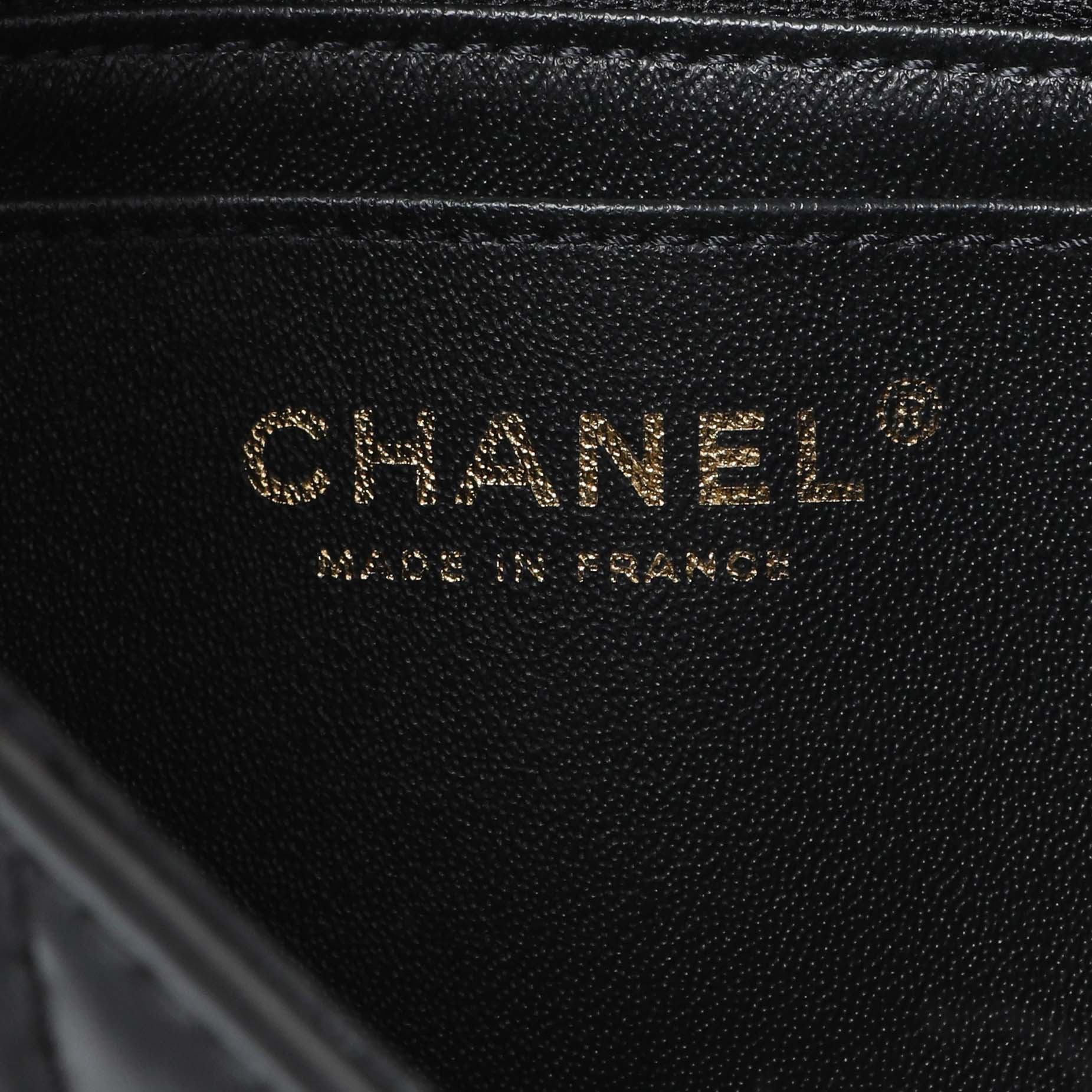 Chanel Black Quilted Aged Calfskin 2.55 Reissue Flap 224 - Image 5