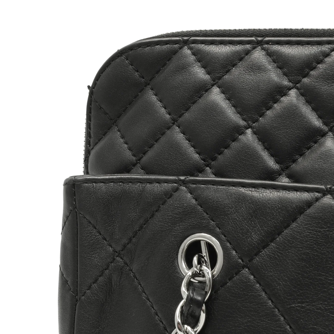 Chanel Black Quilted Calfskin In The Business Camera Bag - Image 7