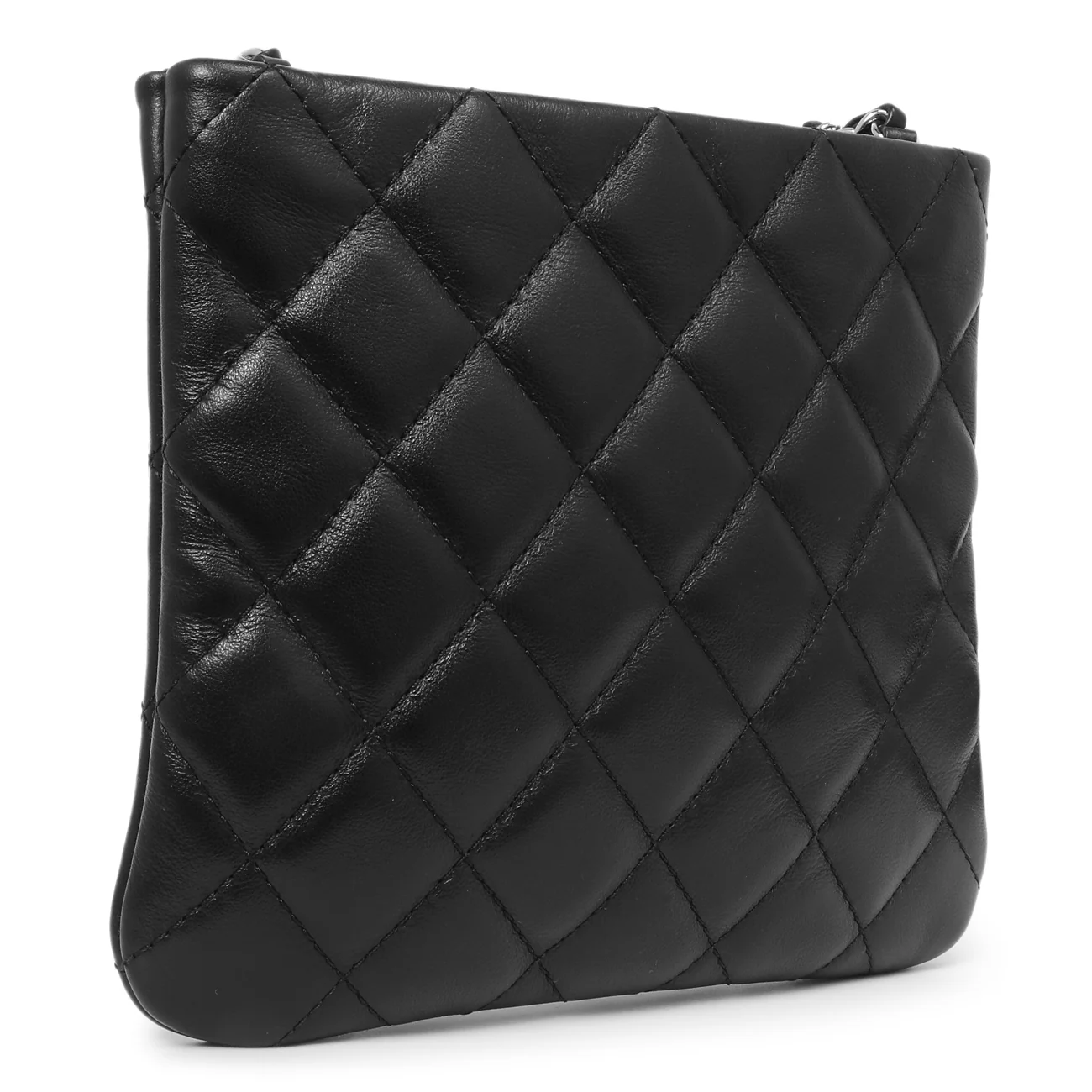 Chanel Black Quilted Calfskin Uniform Crossbody Bag - Image 3
