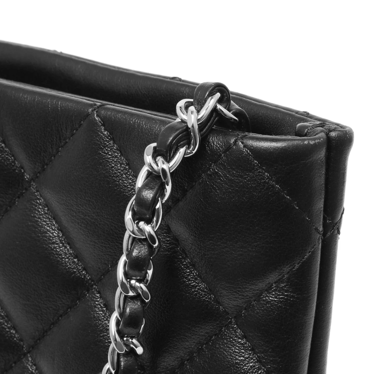 Chanel Black Quilted Calfskin Uniform Crossbody Bag - Image 9