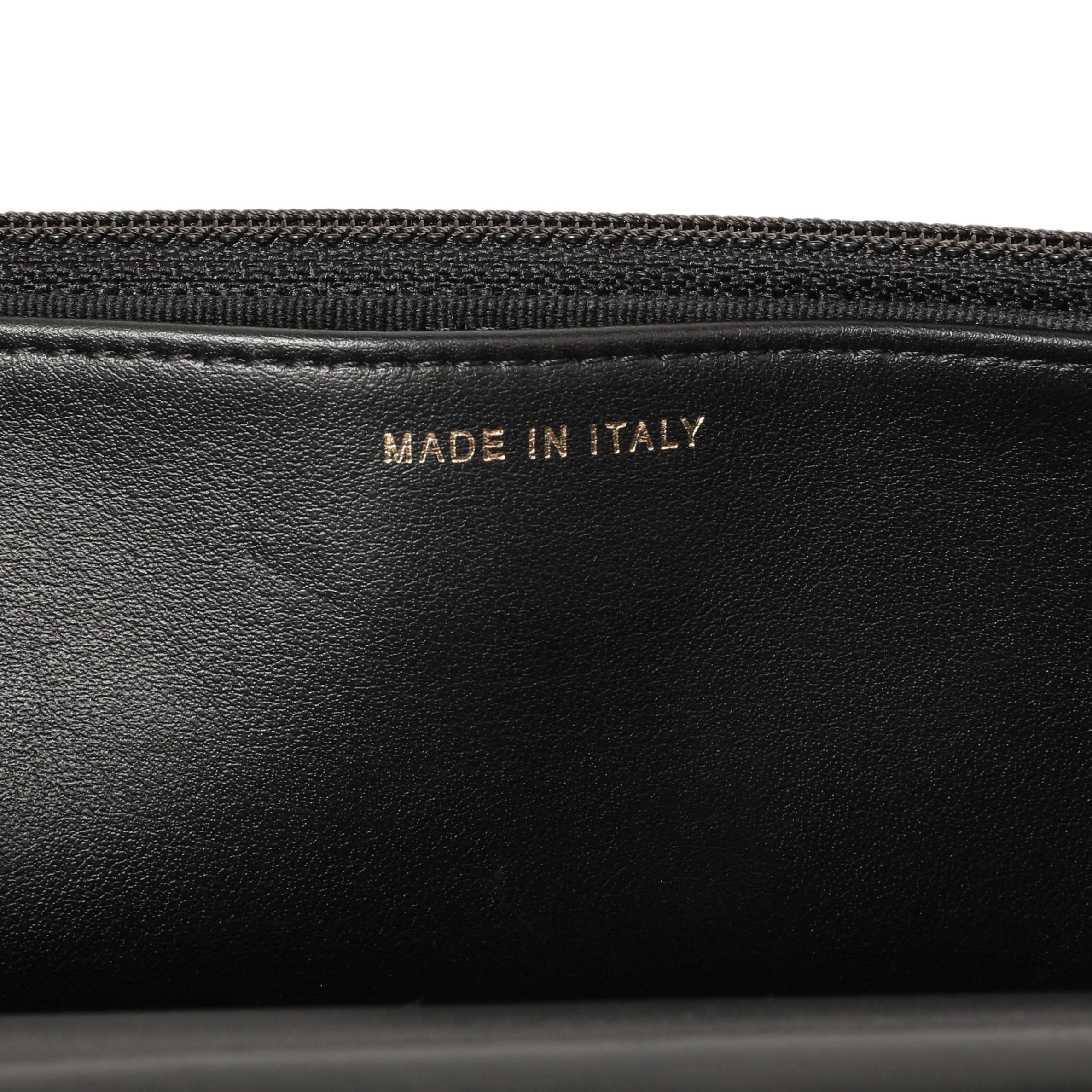 Chanel Black Quilted Caviar Boy Wallet On Chain WOC - Image 8