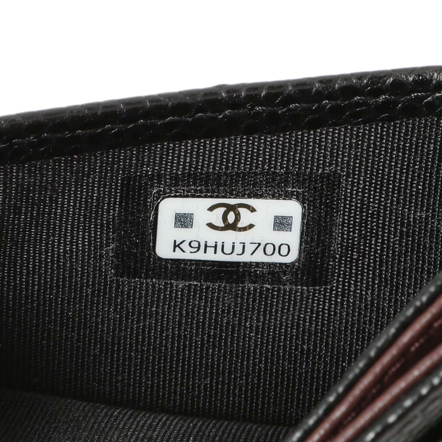 Chanel Black Quilted Caviar Card Holder - Image 7