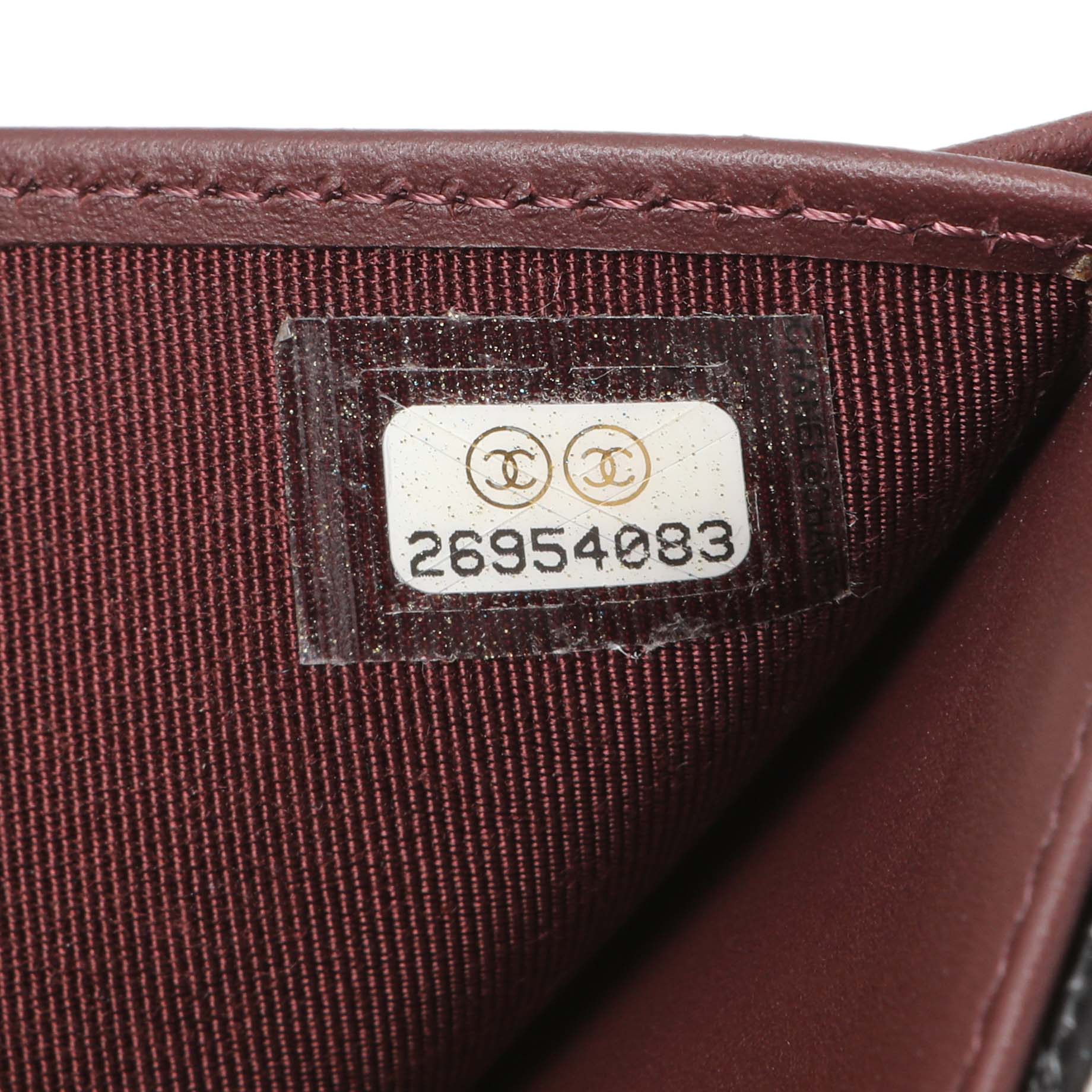 Chanel Black Quilted Caviar Compact Flap Wallet - Image 6