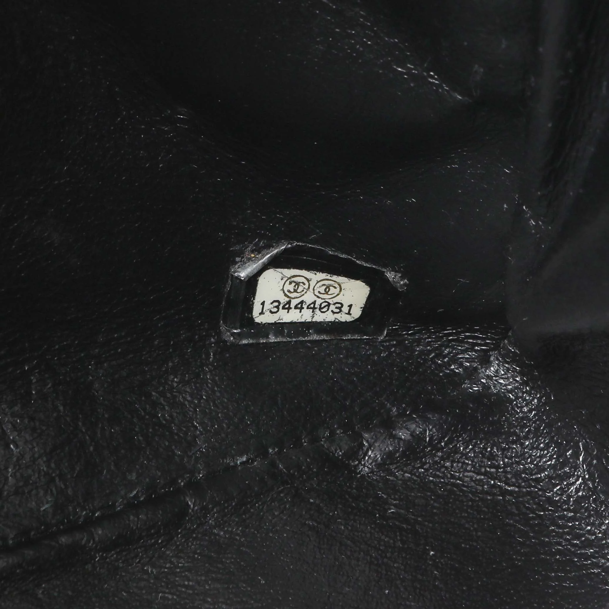 Chanel Black Quilted Caviar Jumbo Single Flap - Image 6