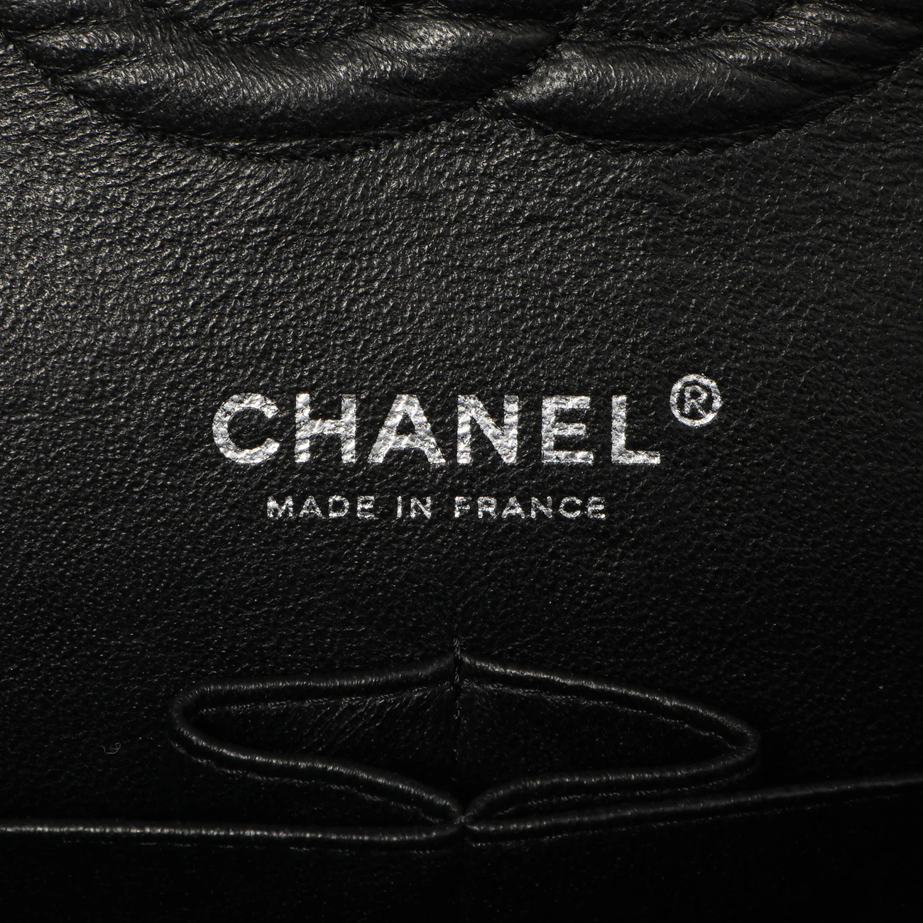 Chanel Black Quilted Caviar Medium Classic Double Flap - Image 5