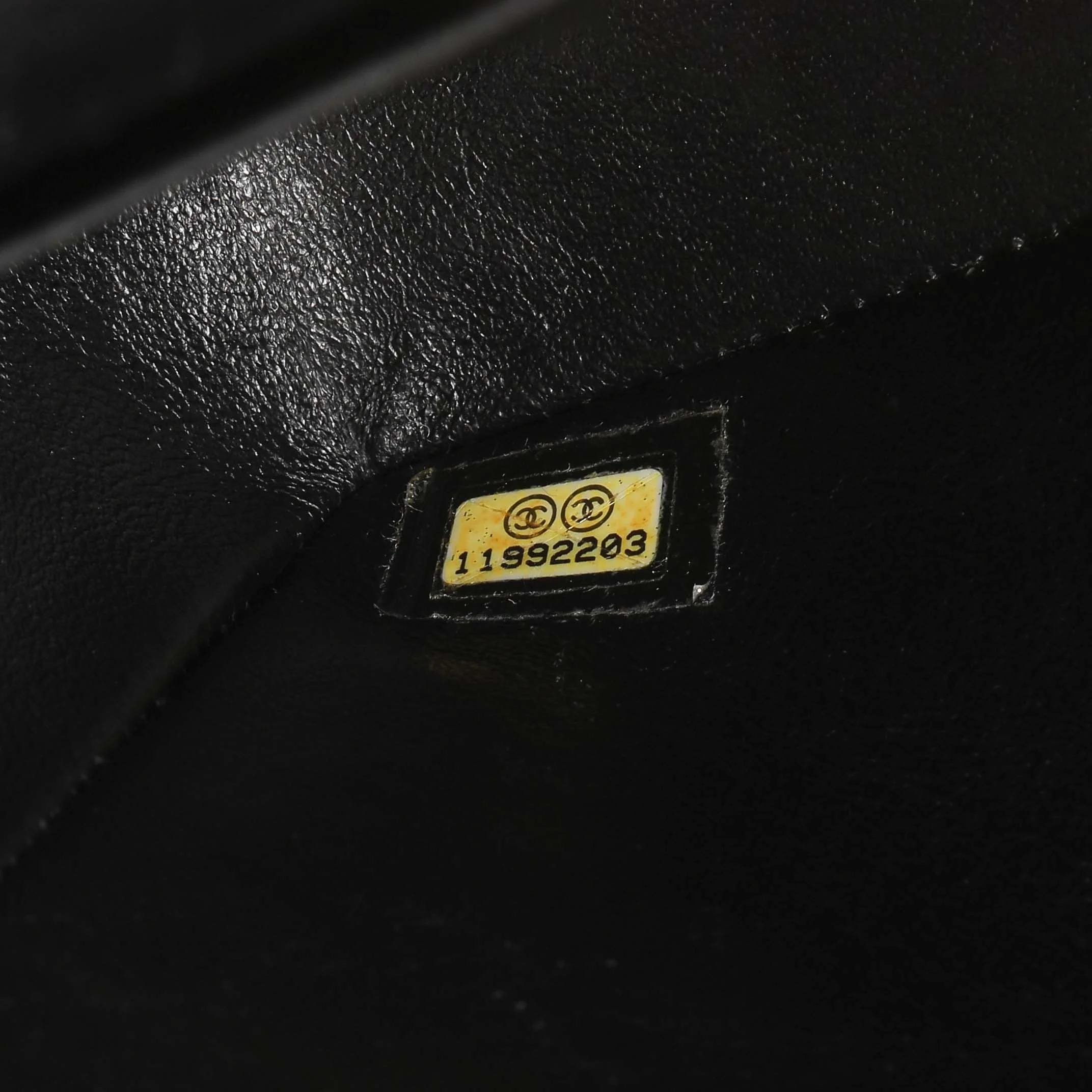 Chanel Black Quilted Caviar Medium Classic Double Flap - Image 10