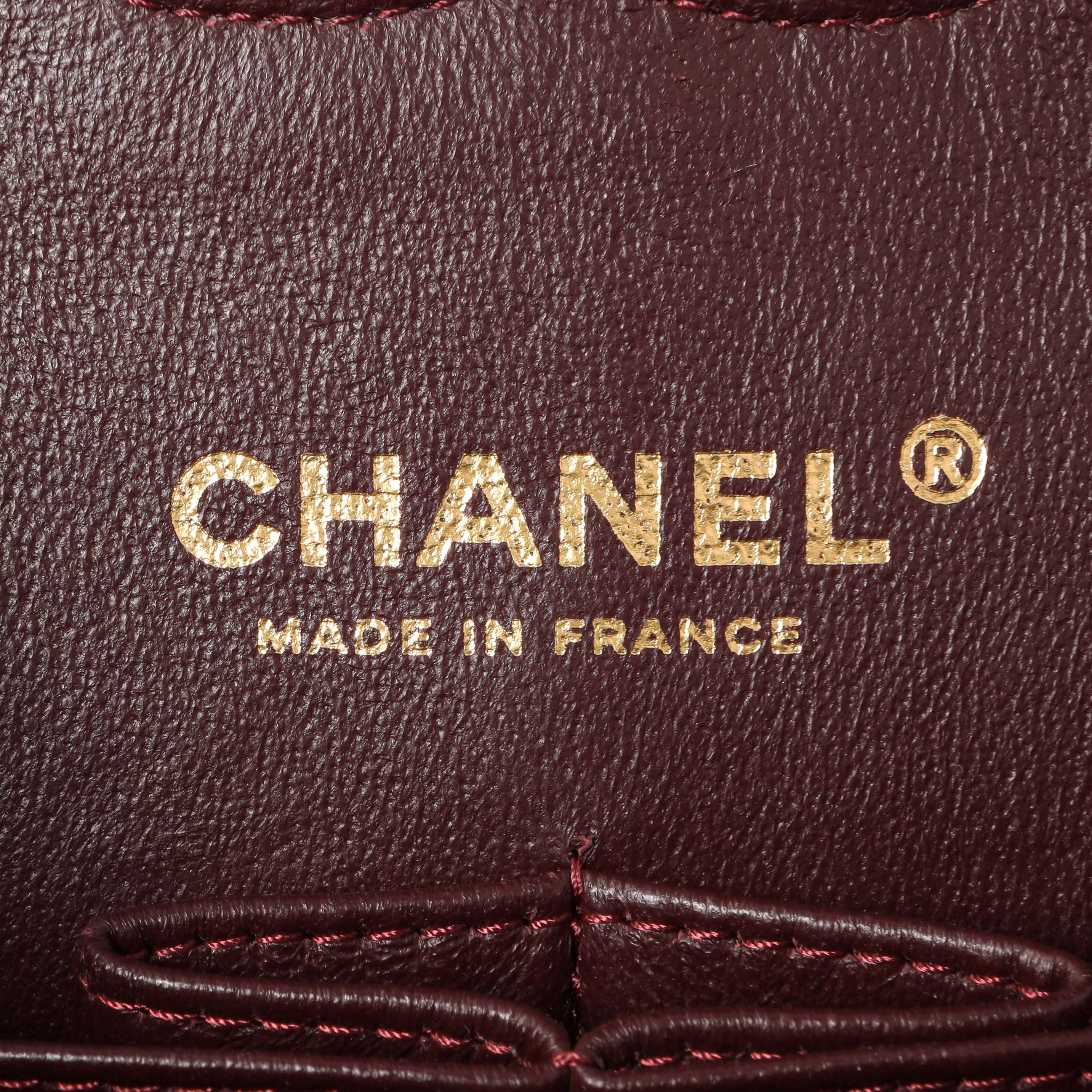 Chanel Black Quilted Caviar Medium Classic Double Flap - Image 5