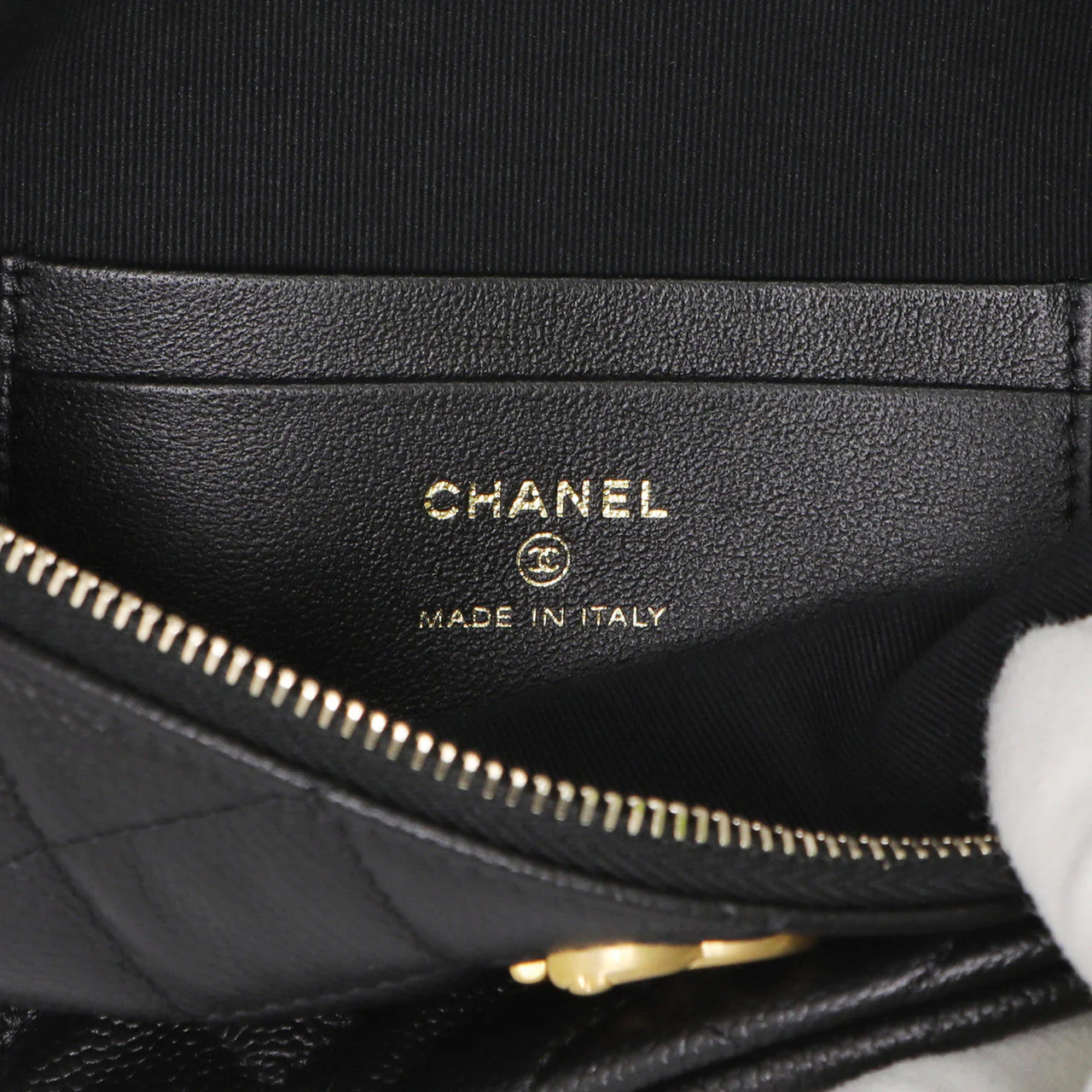 Chanel Black Quilted Caviar Sweetheart Bum Bag - Image 5