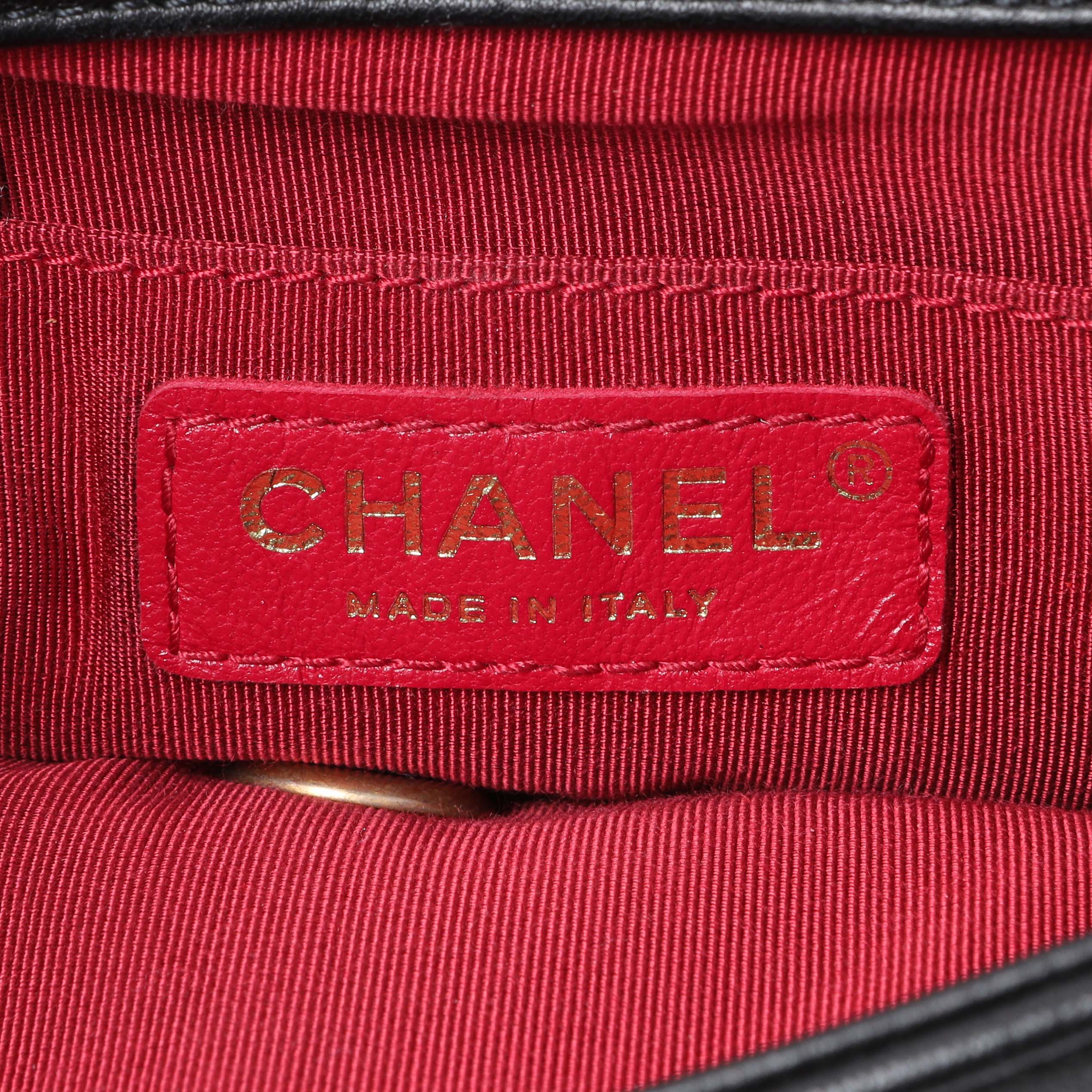 Chanel Black Quilted Lambskin In The Loop Flap - Image 5