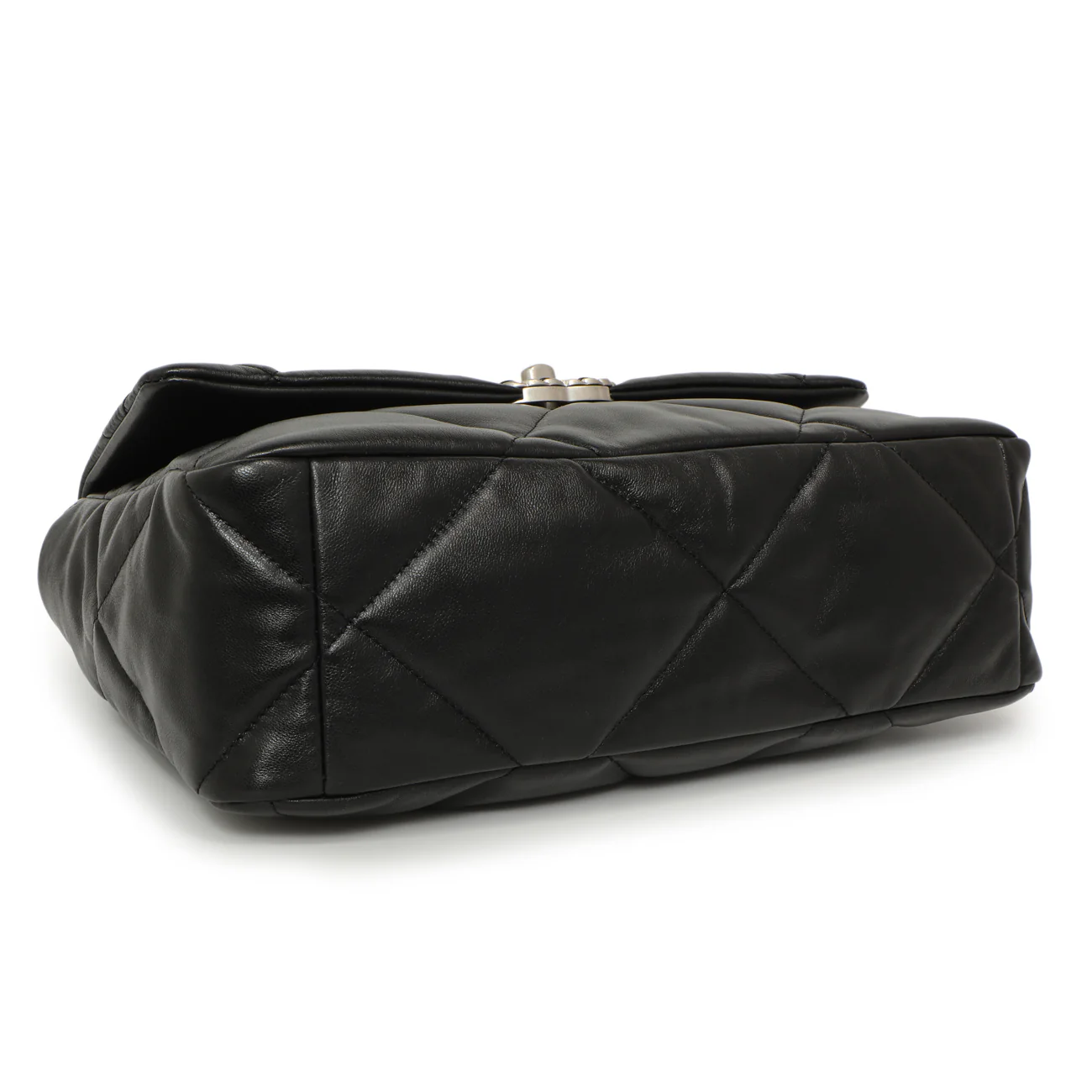 Chanel Black Quilted Lambskin Large 19 Flap - Image 4
