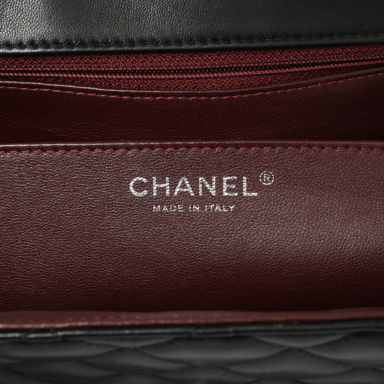 Chanel Black Quilted Lambskin Maxi Single Flap - Image 5