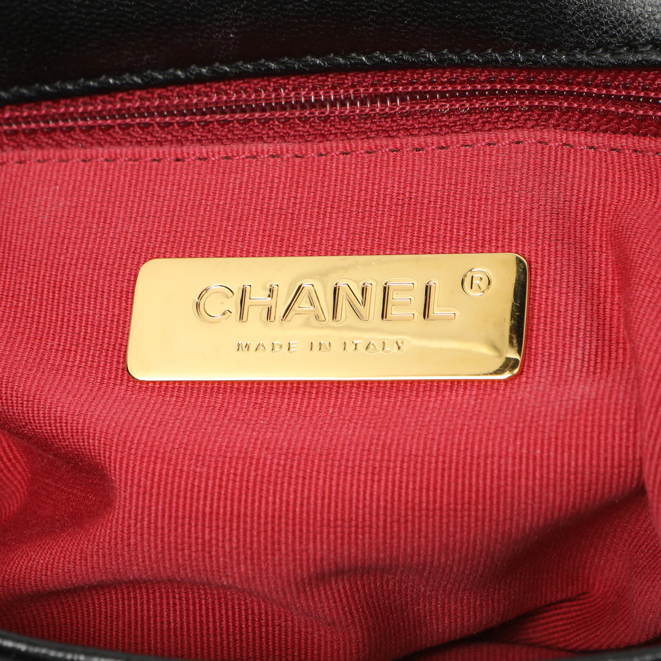 Chanel Black Quilted Lambskin Medium 19 Flap - Image 10