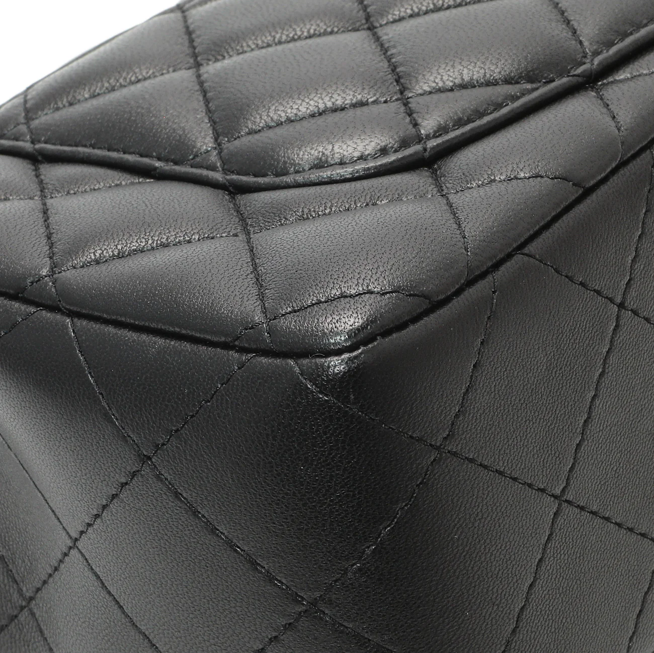 Chanel Black Quilted Lambskin Mini Rectangular Flap - Image 6