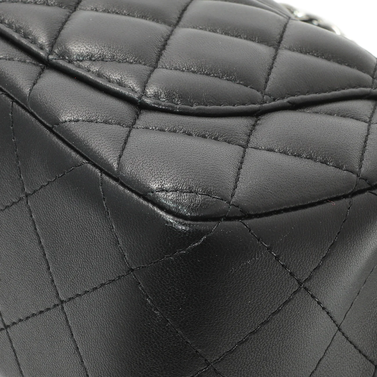 Chanel Black Quilted Lambskin Mini Rectangular Flap - Image 7