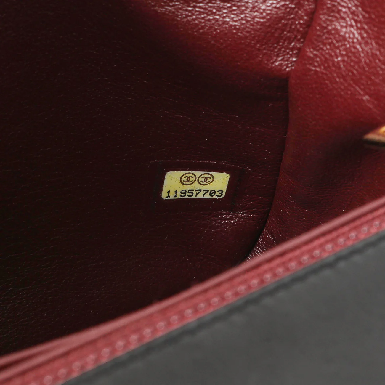 Chanel Black Quilted Lambskin Mini Square Flap - Image 6