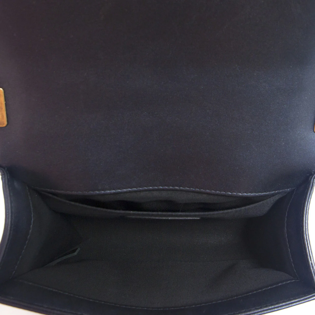 Chanel Black Quilted Lambskin Small Boy Bag - Image 10