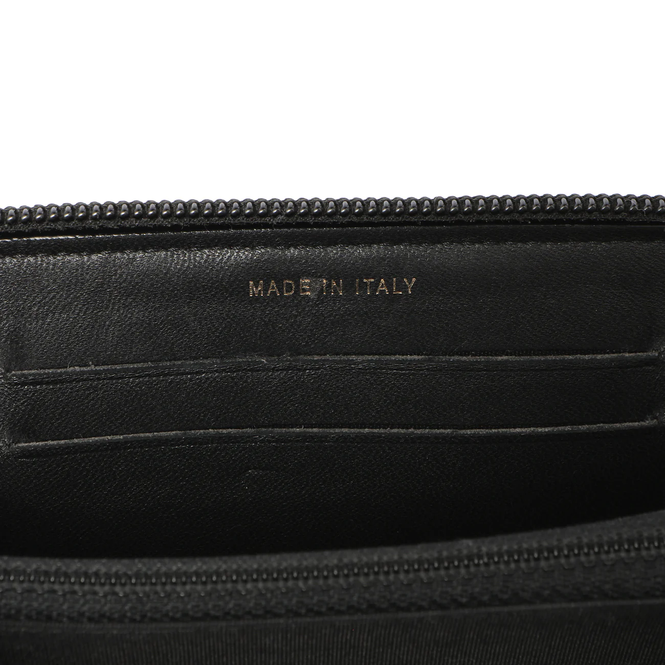 Chanel Black Quilted Lambskin Small Boy Zip Around Wallet - Image 15