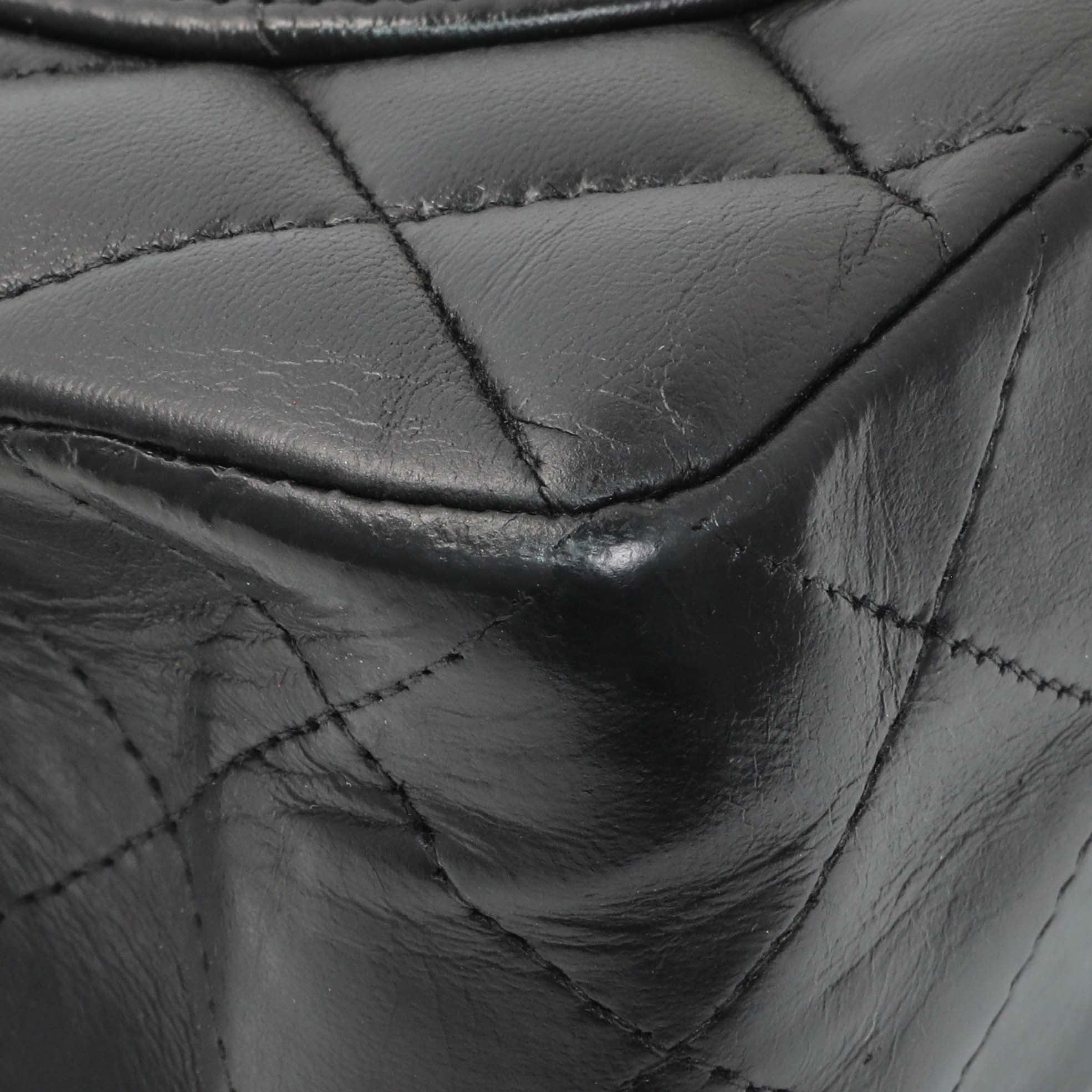 Chanel Black Quilted Lambskin Small Double Flap - Image 6