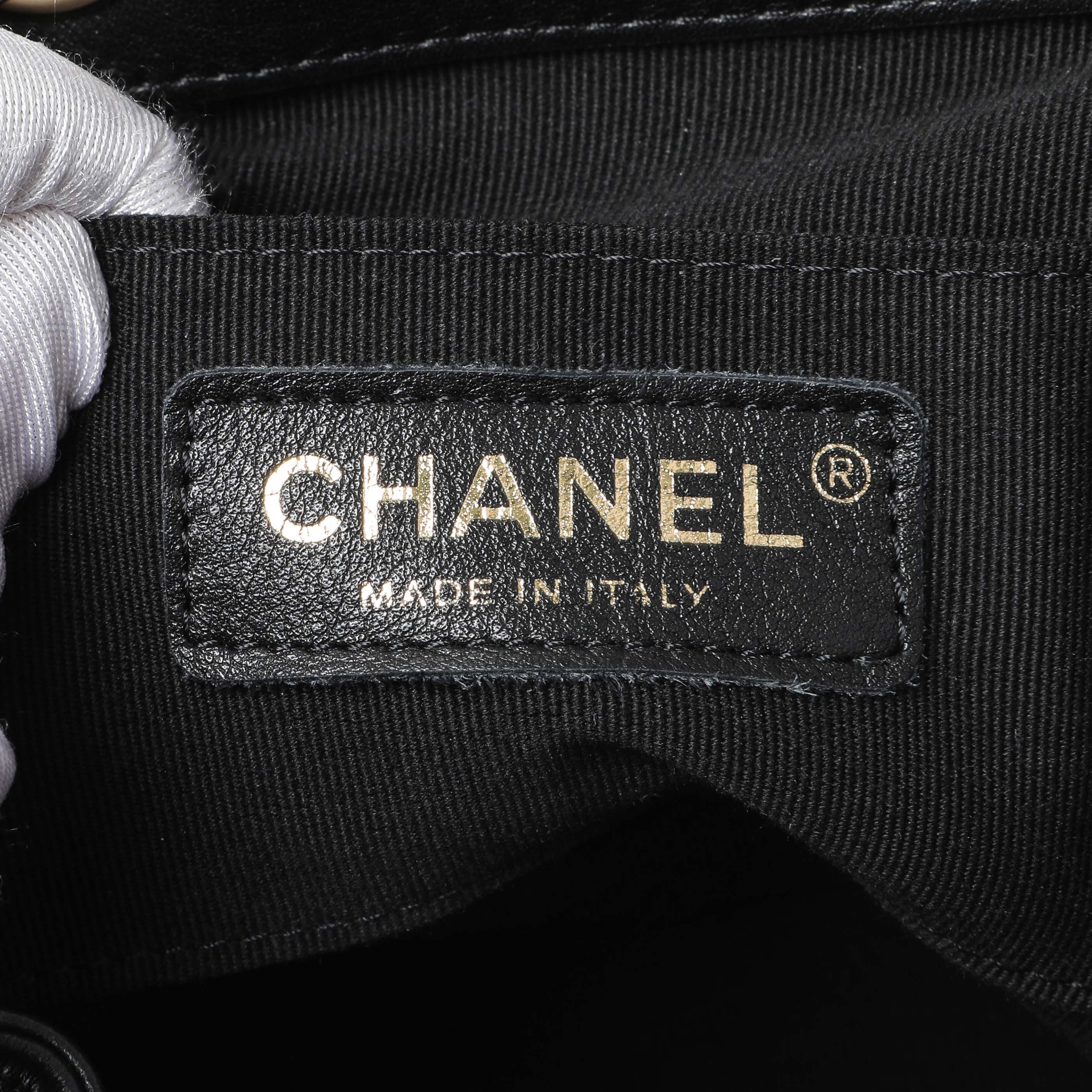 Chanel Black Quilted Lambskin Small Duma Drawstring Backpack - Image 5