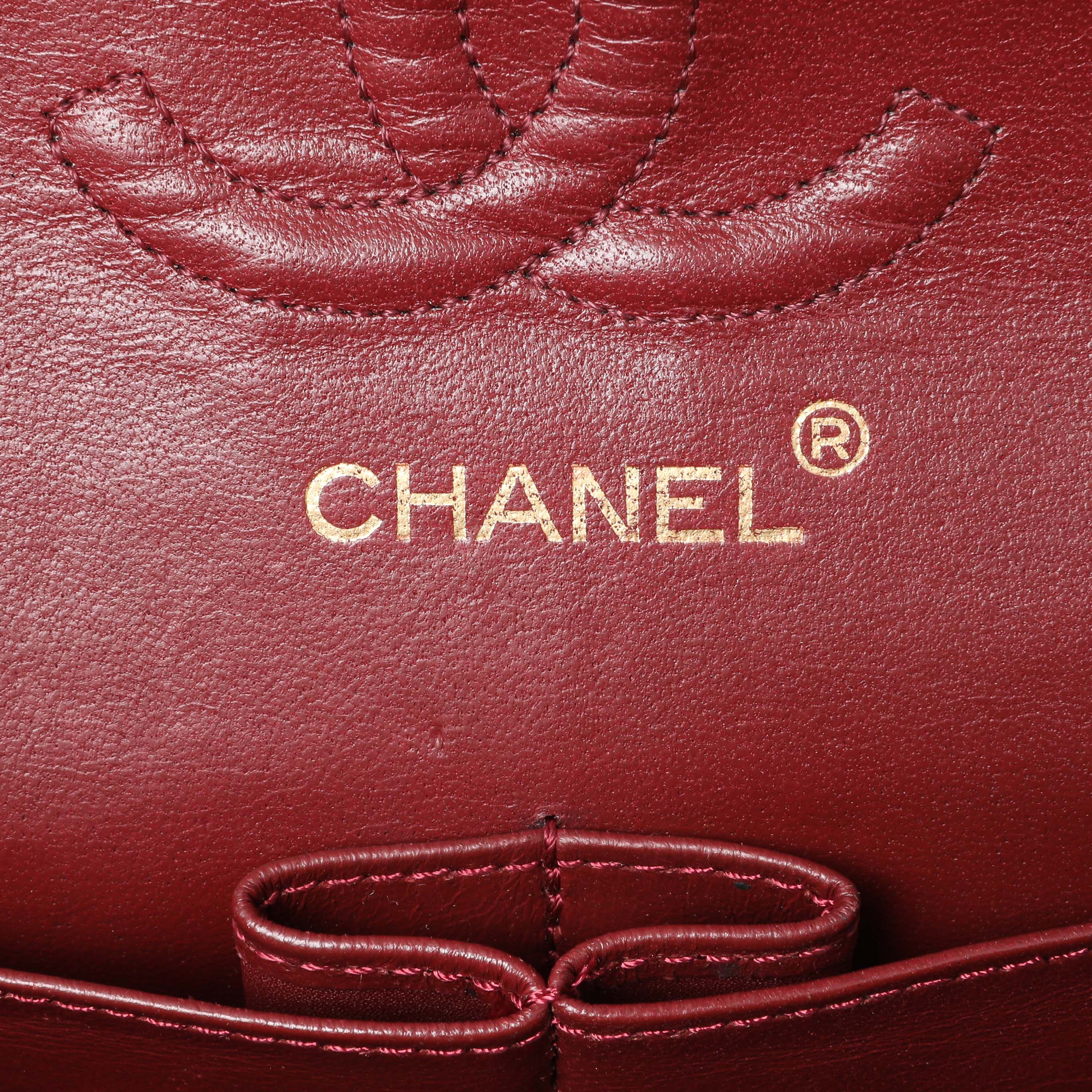 Chanel Black Quilted Lambskin Vintage Small Double Flap - Image 5