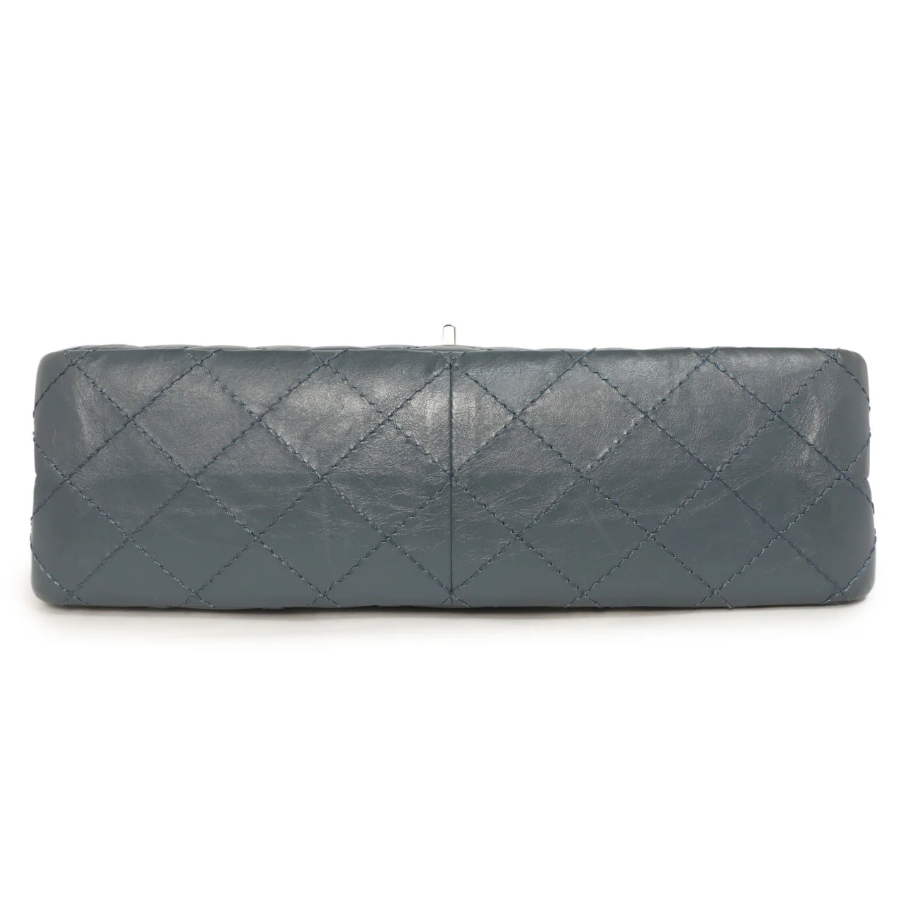 Chanel Blue Quilted Aged Calfskin 2.55 Reissue Double Flap 226 - Image 5
