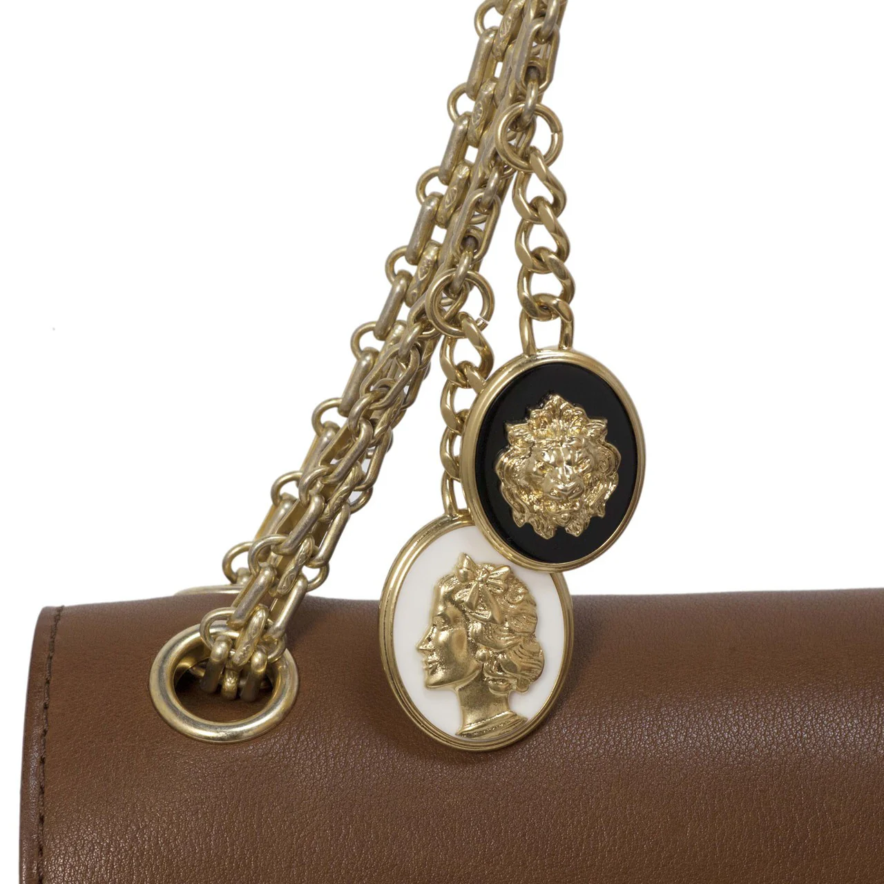 Chanel Brown Smooth Leather 2.55 Nude Bag - Image 7