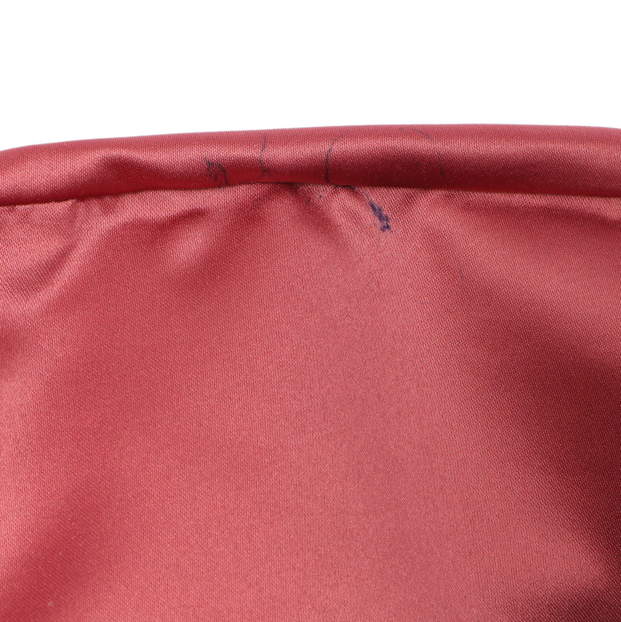 Chanel Burgundy Glazed Calfskin On The Road Flap - Image 11