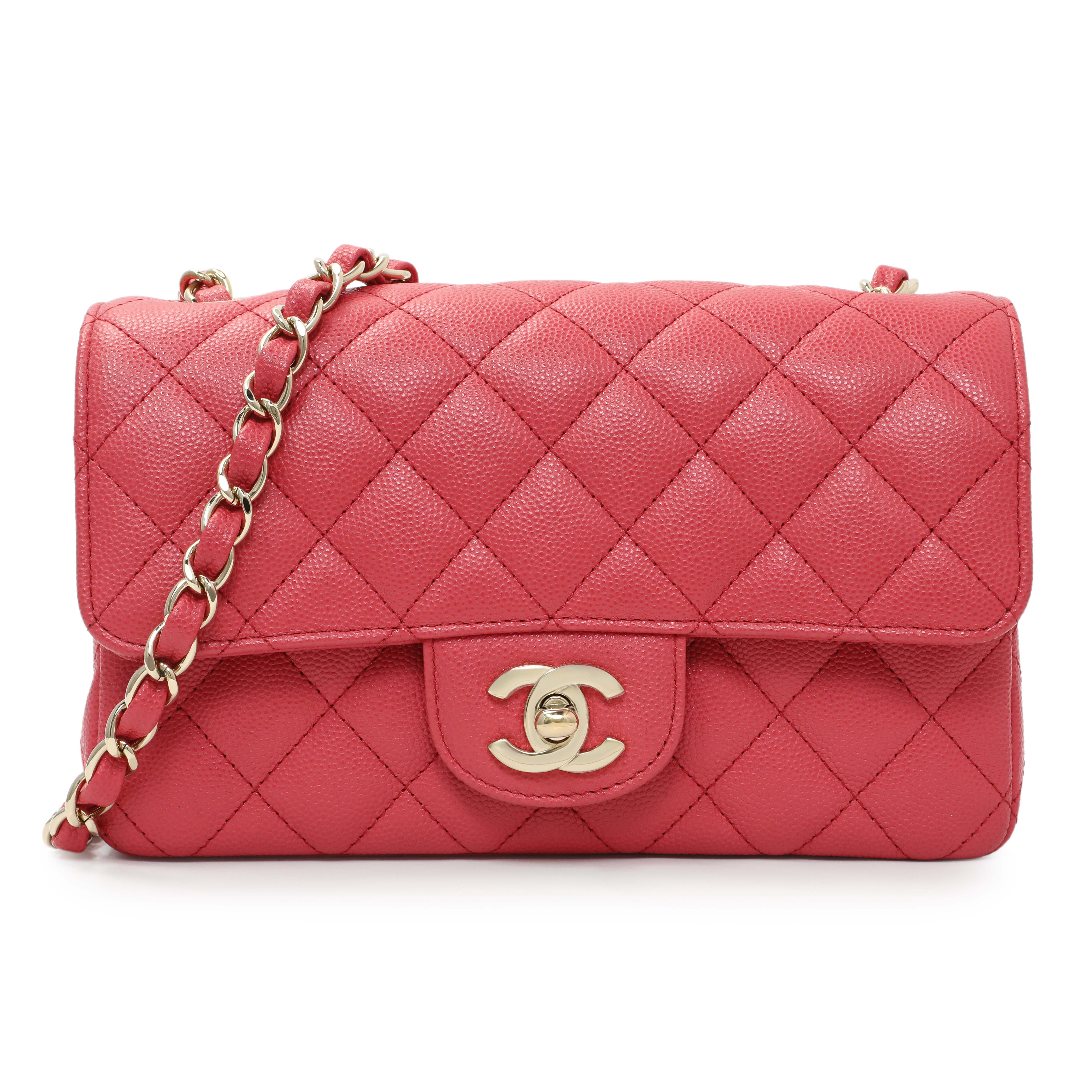 Chanel Caviar Quilted Mini Rectangular Flap