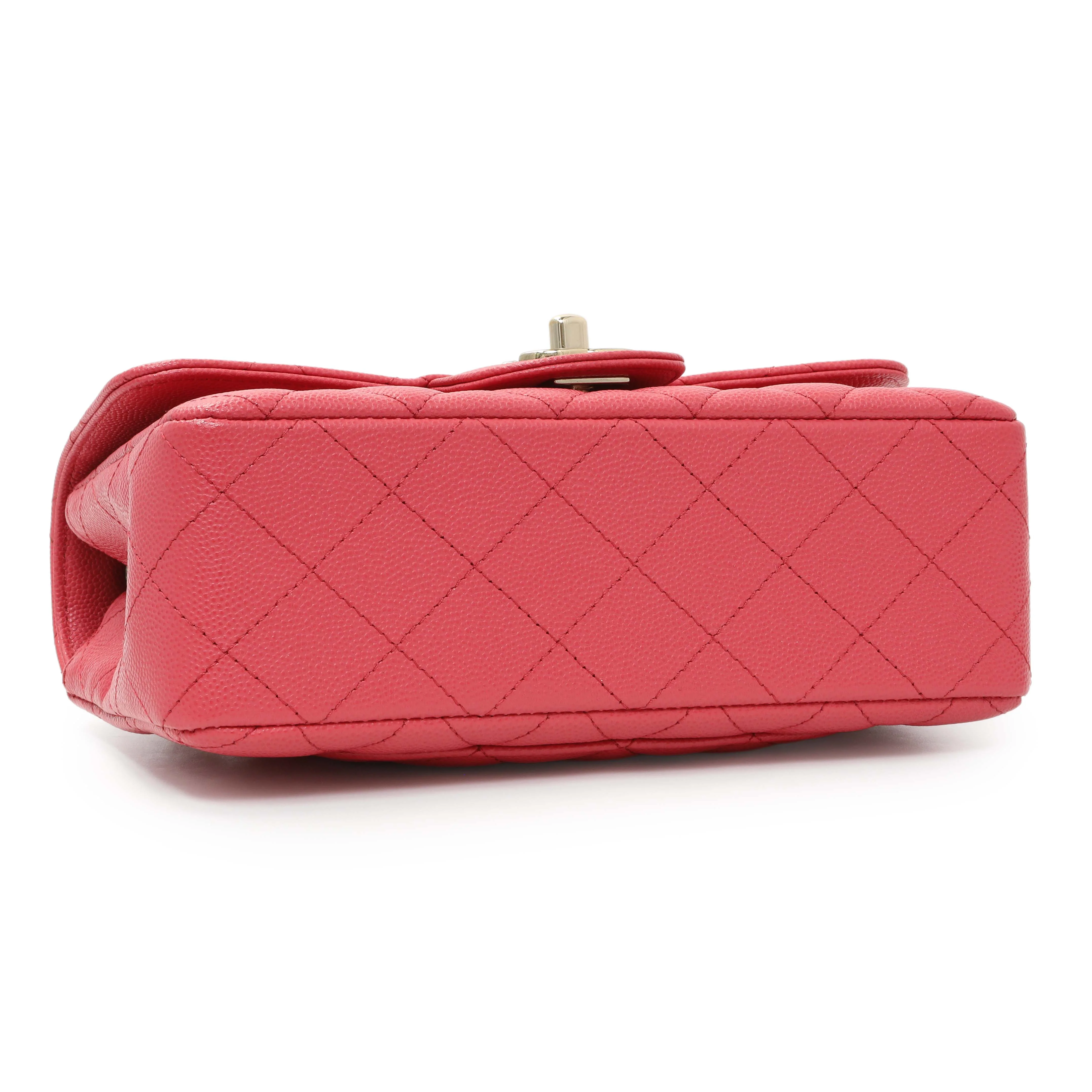 Chanel Caviar Quilted Mini Rectangular Flap - Image 3