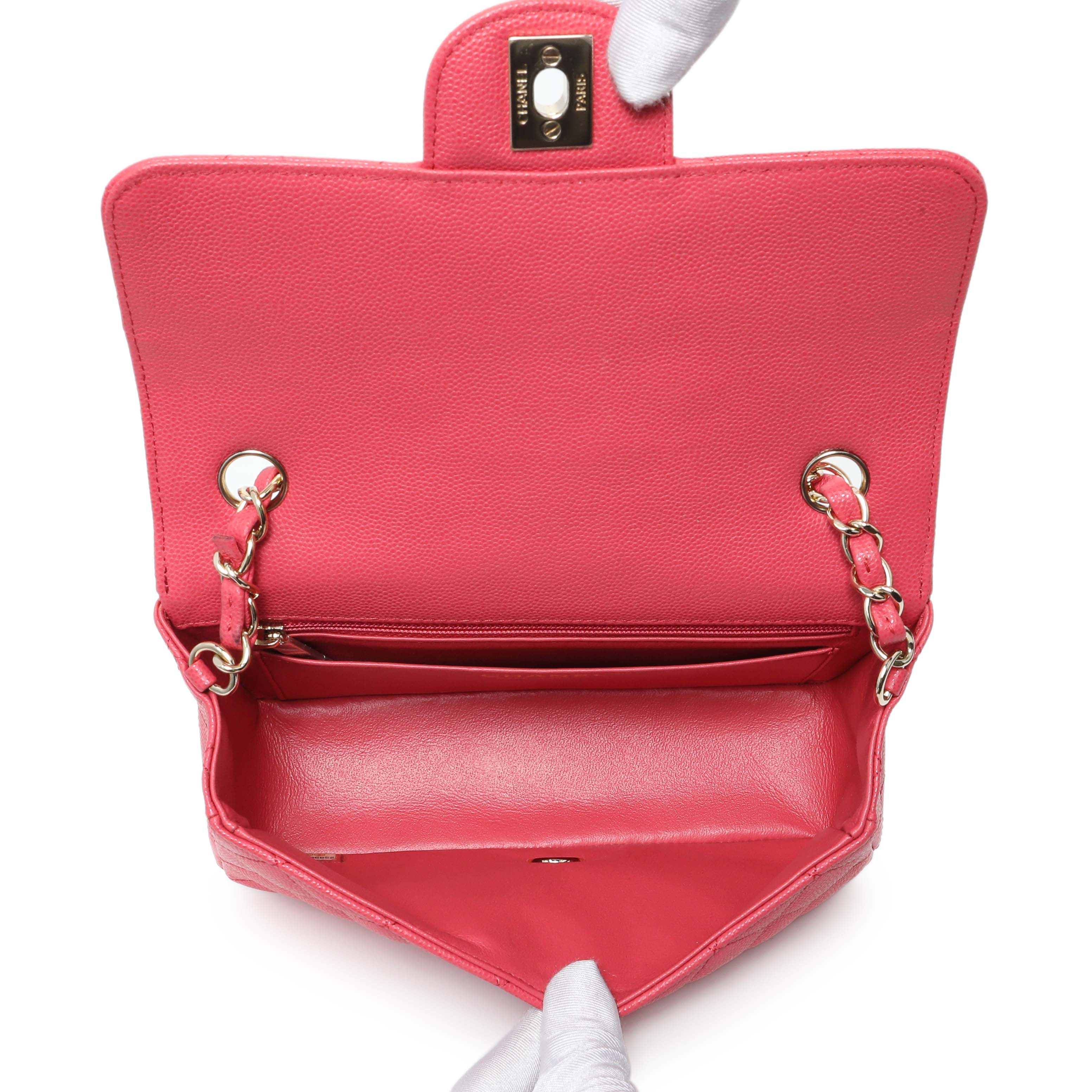 Chanel Caviar Quilted Mini Rectangular Flap - Image 4