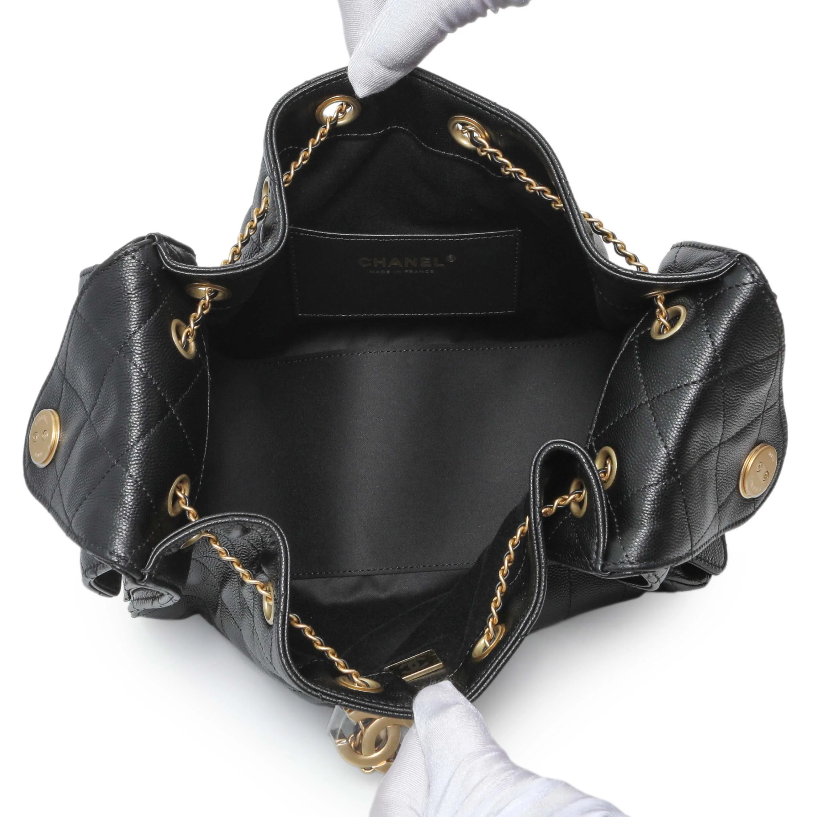 Chanel Caviar Quilted Small Chanel 25 Handbag - Image 4