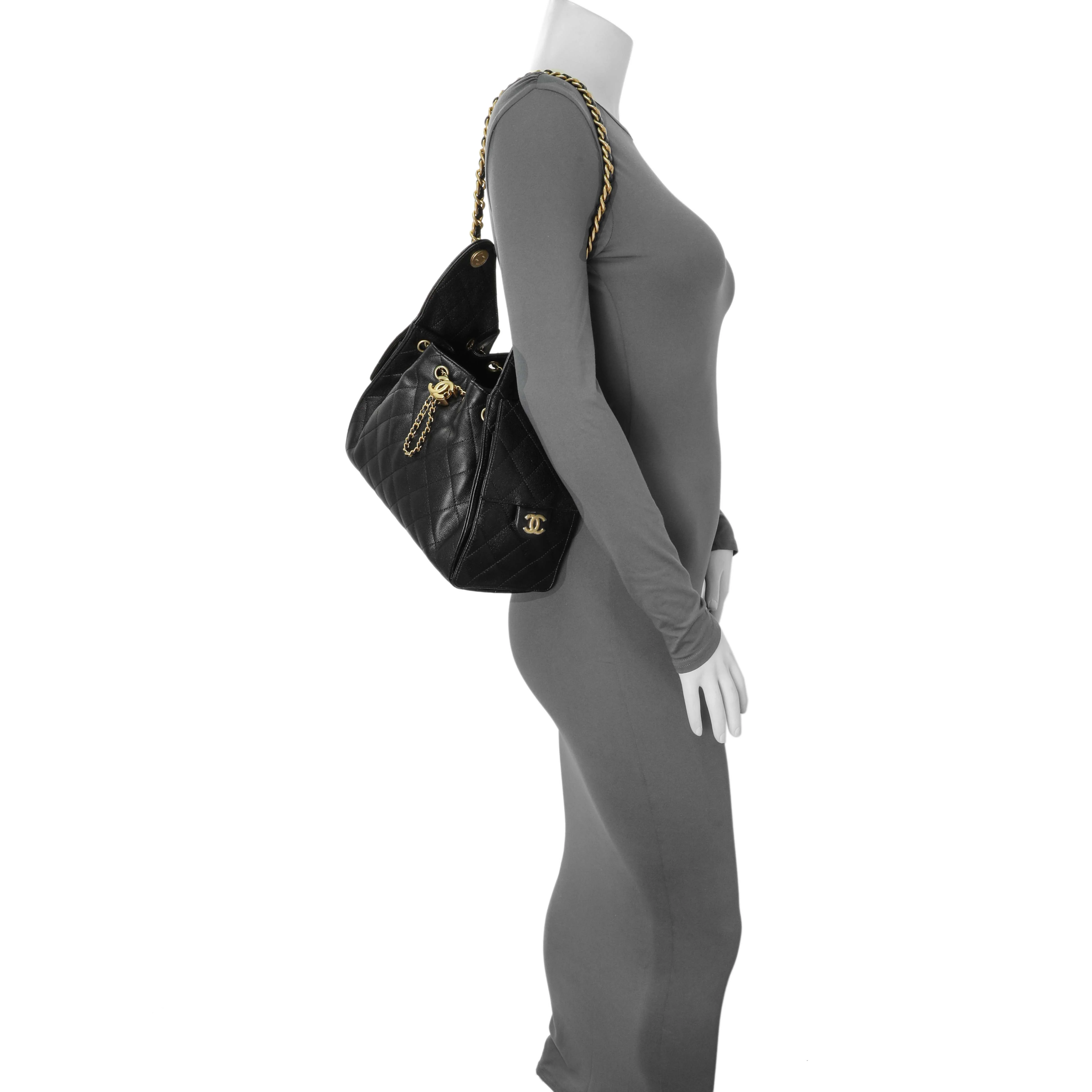 Chanel Caviar Quilted Small Chanel 25 Handbag - Image 7