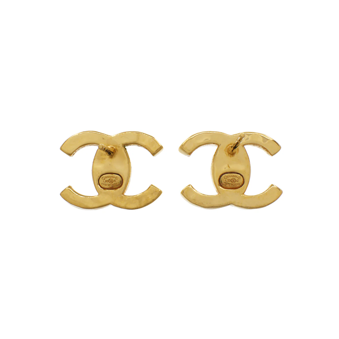 Chanel Crystal CC Earrings - Image 2