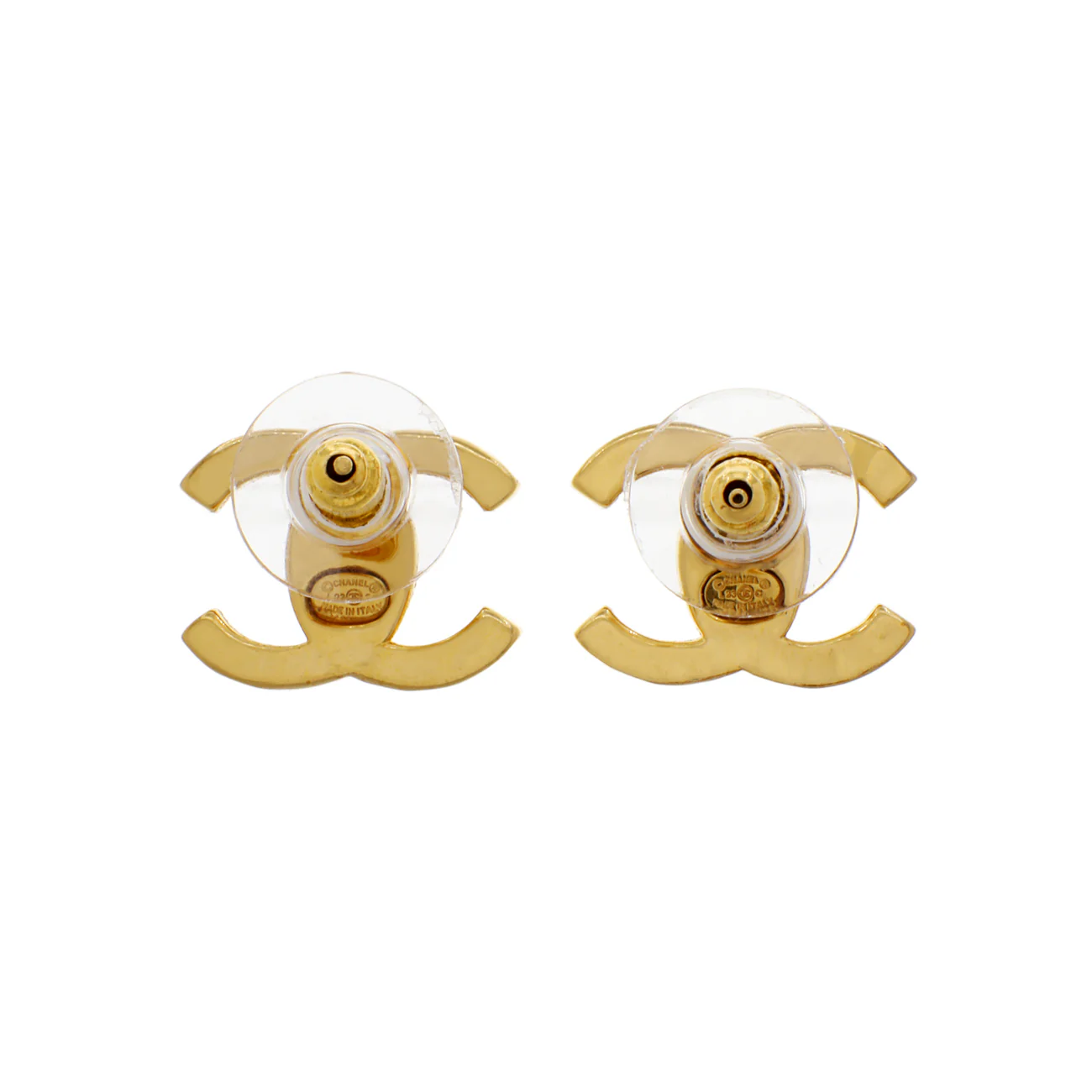 Chanel Crystal CC Earrings - Image 3