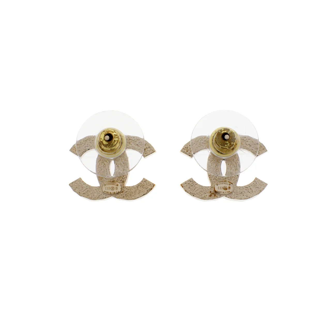Chanel Crystal Pearl CC Earrings - Image 2
