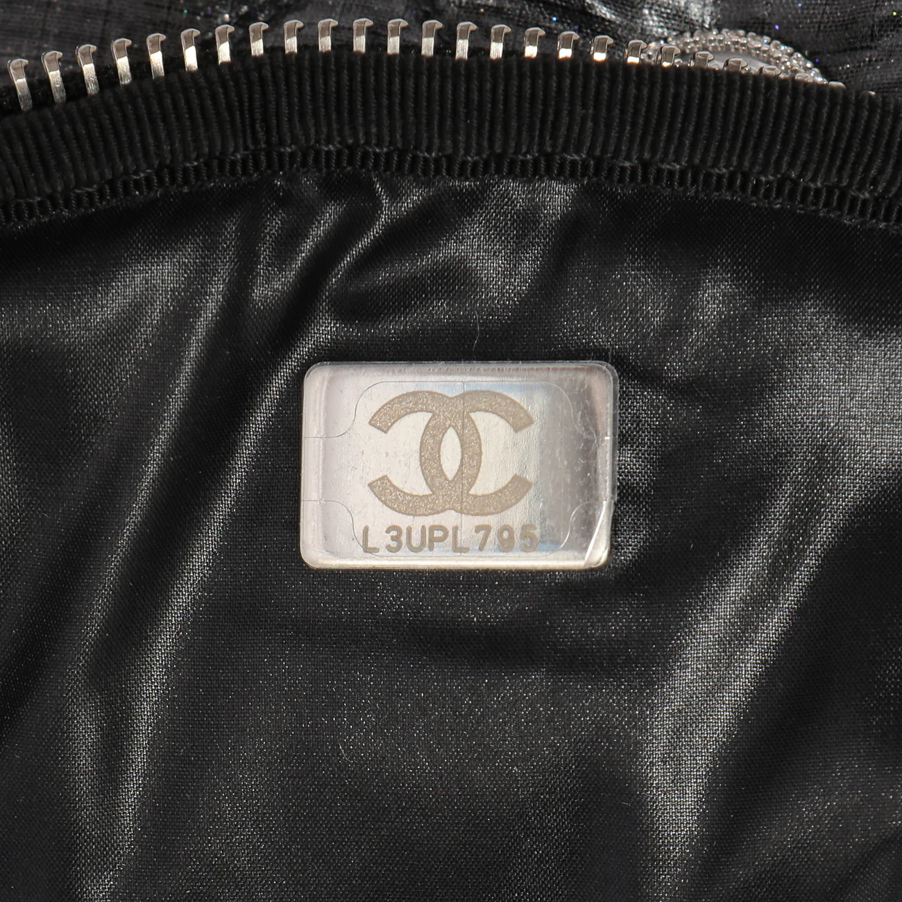Chanel Grey Nylon Coco Neige Backpack - Image 6