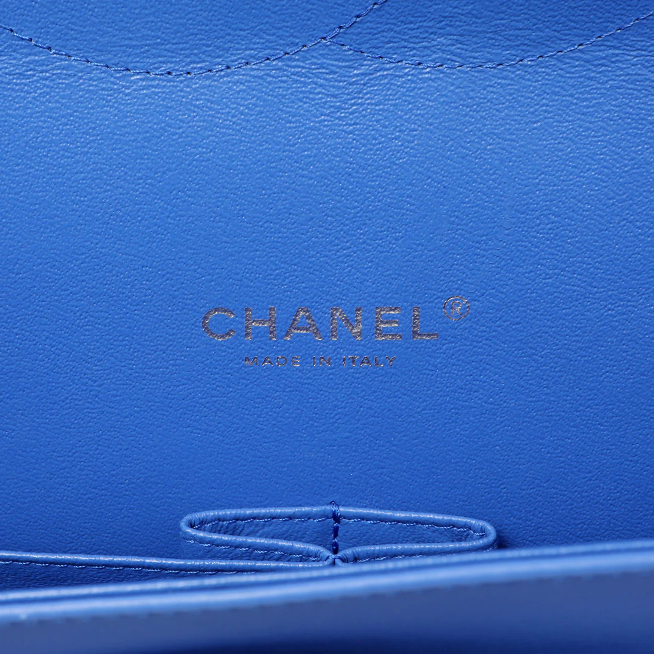 Chanel Light Blue Patent Maxi Classic Double Flap - Image 5