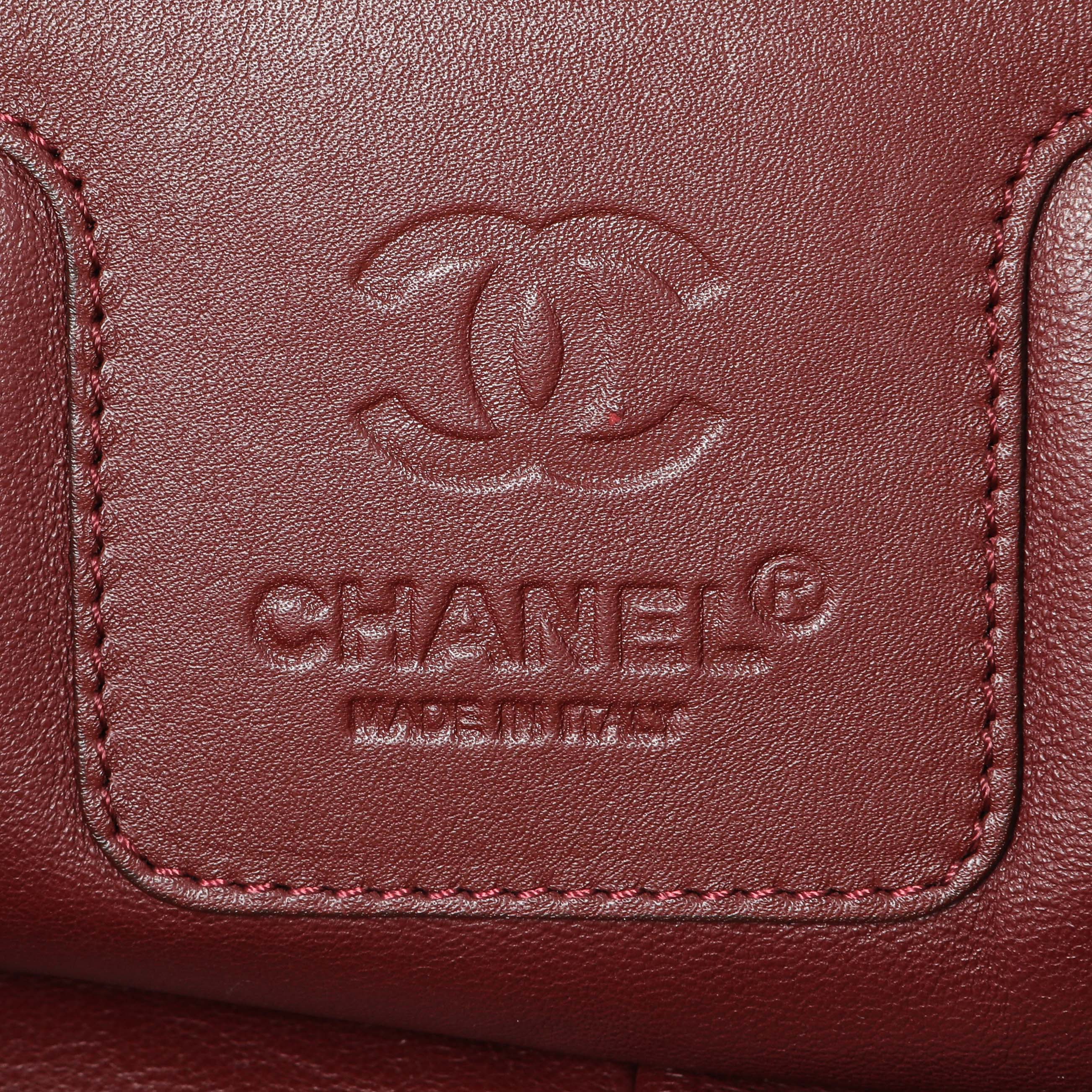 Chanel Light Gold Quilted Lambskin Coco Cocoon Bowler - Image 9