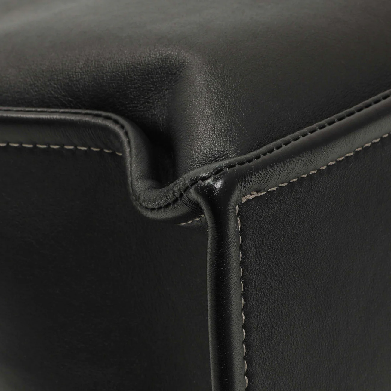 Chanel Metallic Gold Black Goatskin Boy Shopping Tote - Image 6