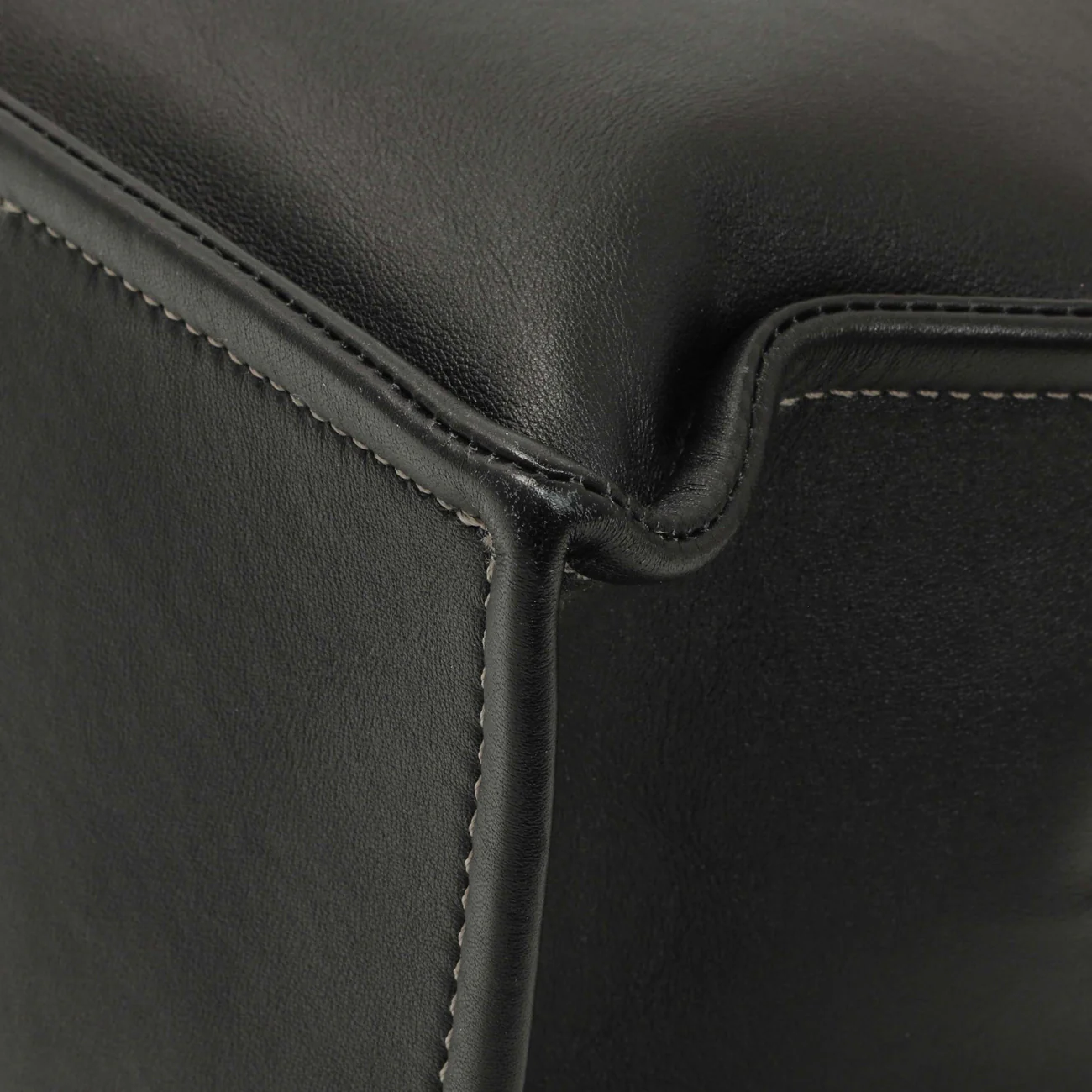Chanel Metallic Gold Black Goatskin Boy Shopping Tote - Image 7