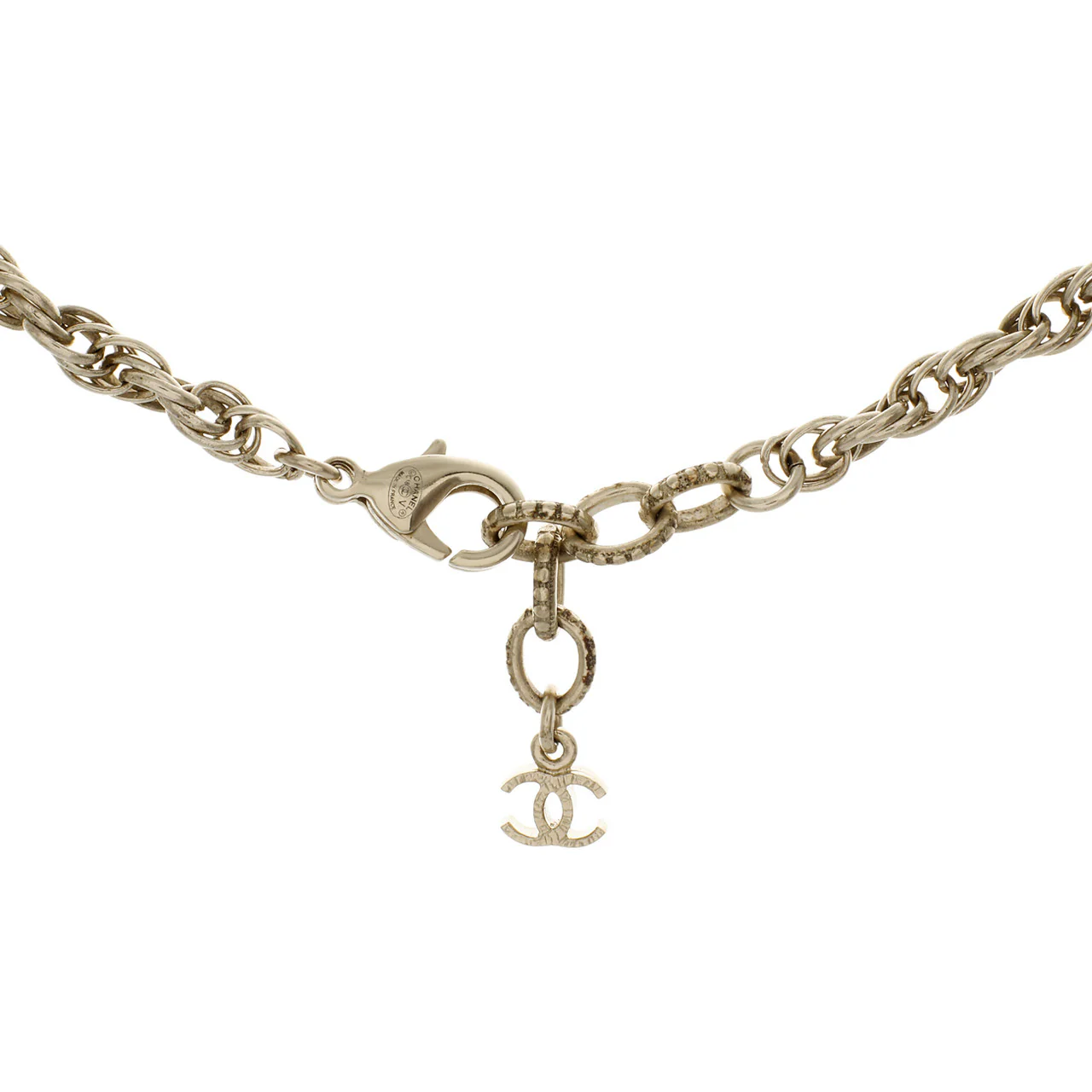 Chanel Pearl CC Pendant    Necklace - Image 3