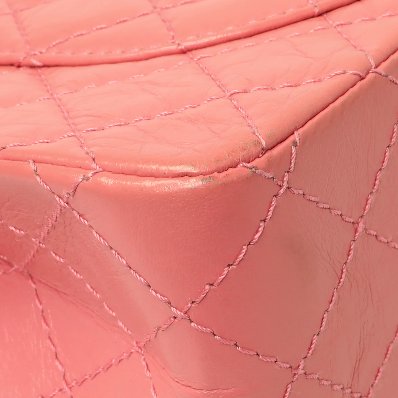 Chanel Pink Quilted Aged Calfskin Reissue 225 Flap - Image 6