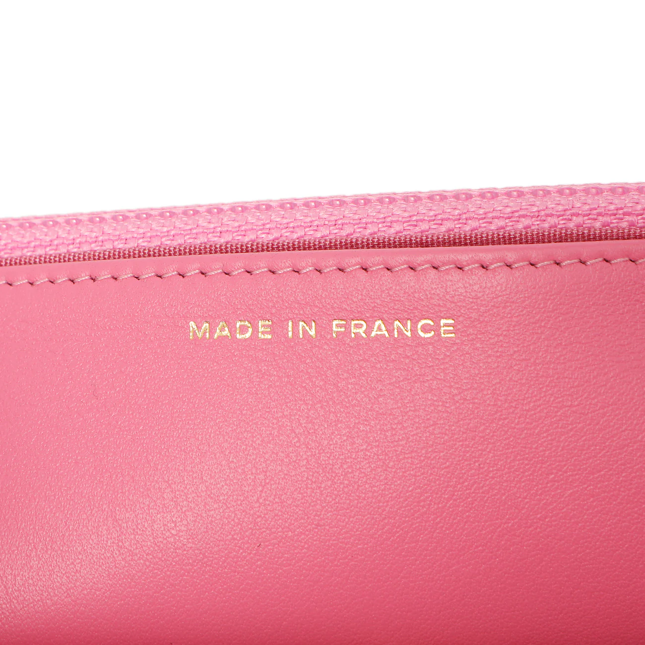 Chanel Pink Quilted Calfskin Boy Wallet on Chain - Image 10