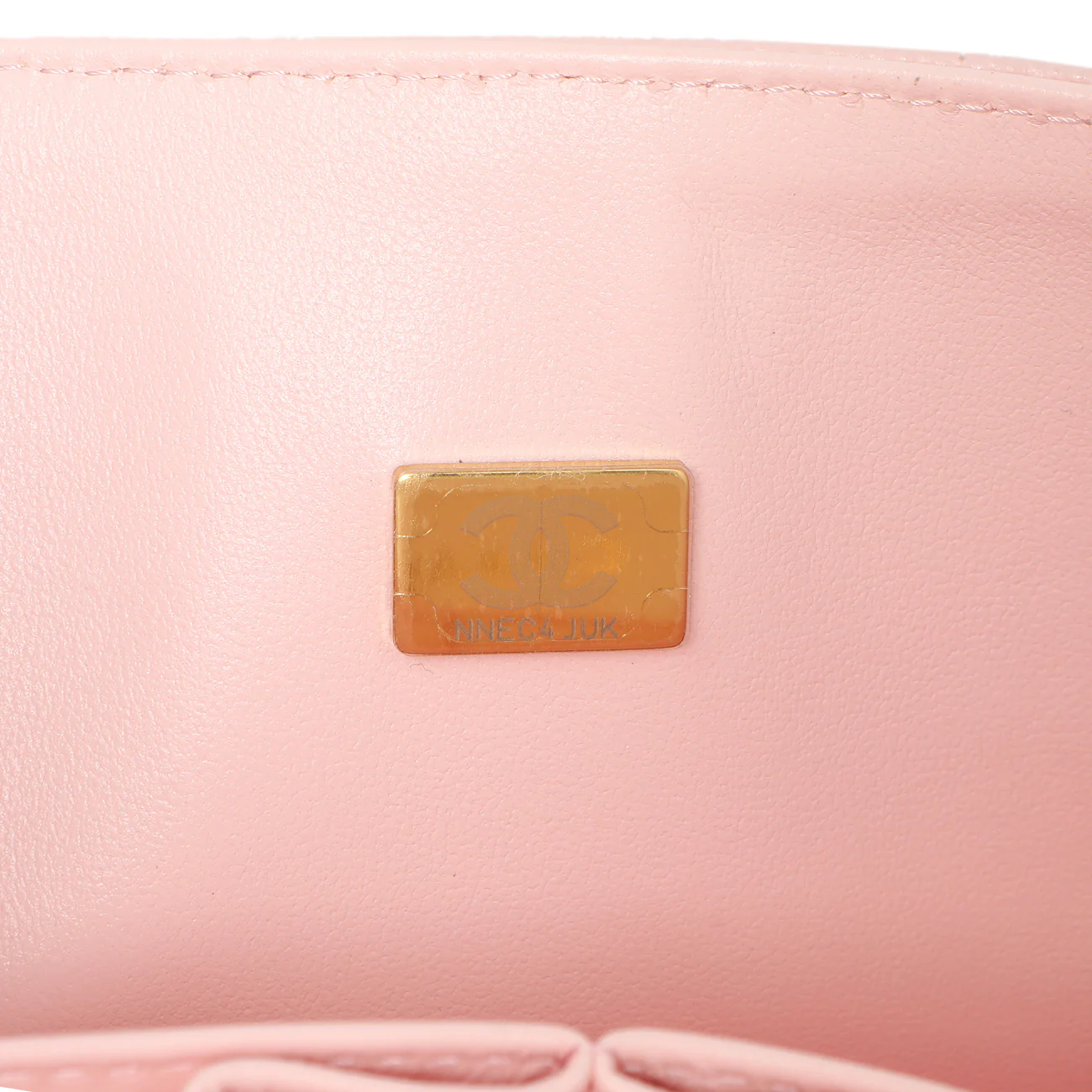 Chanel Pink Quilted Caviar Medium Classic Double Flap - Image 7