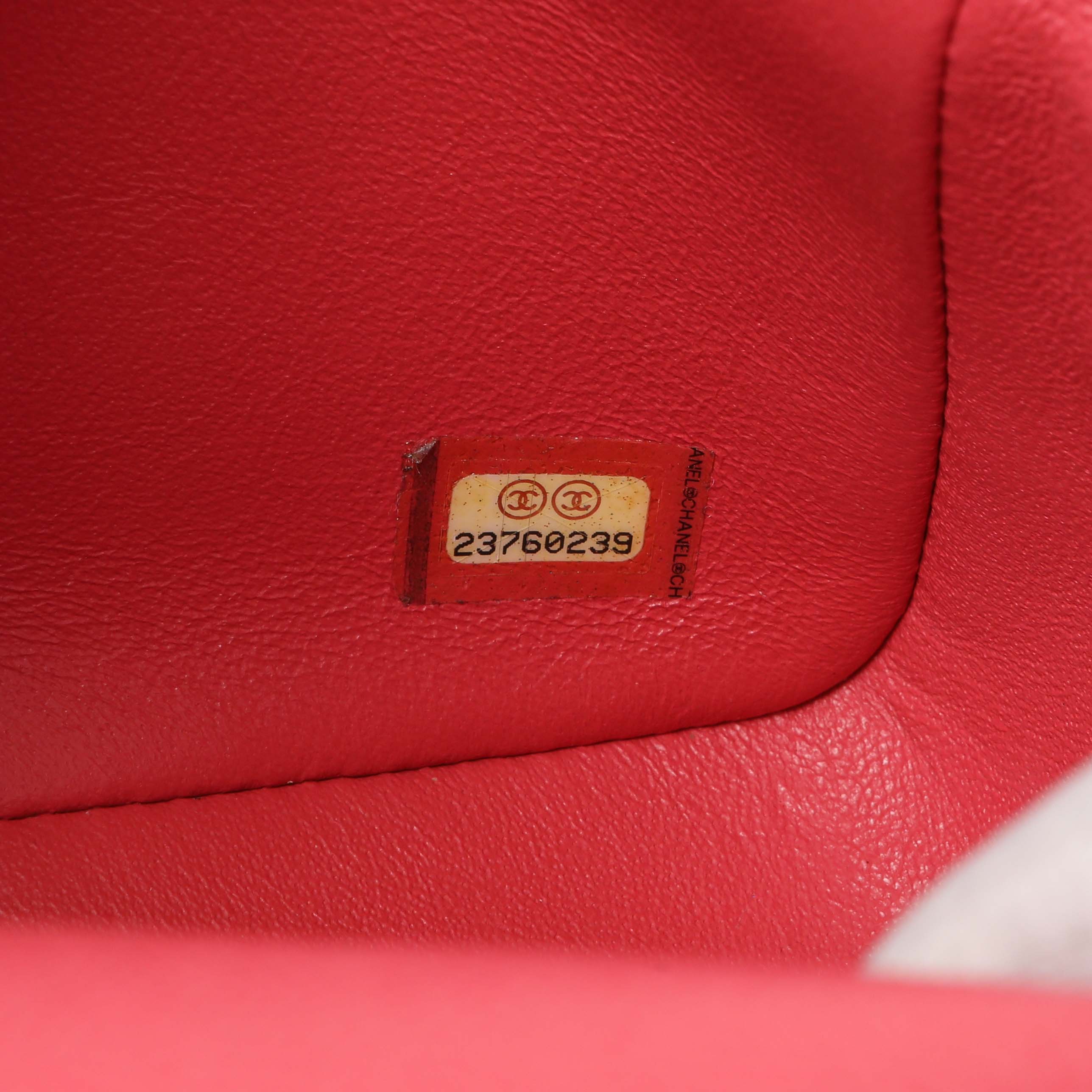 Chanel Pink Quilted Caviar Mini Square Flap - Image 6