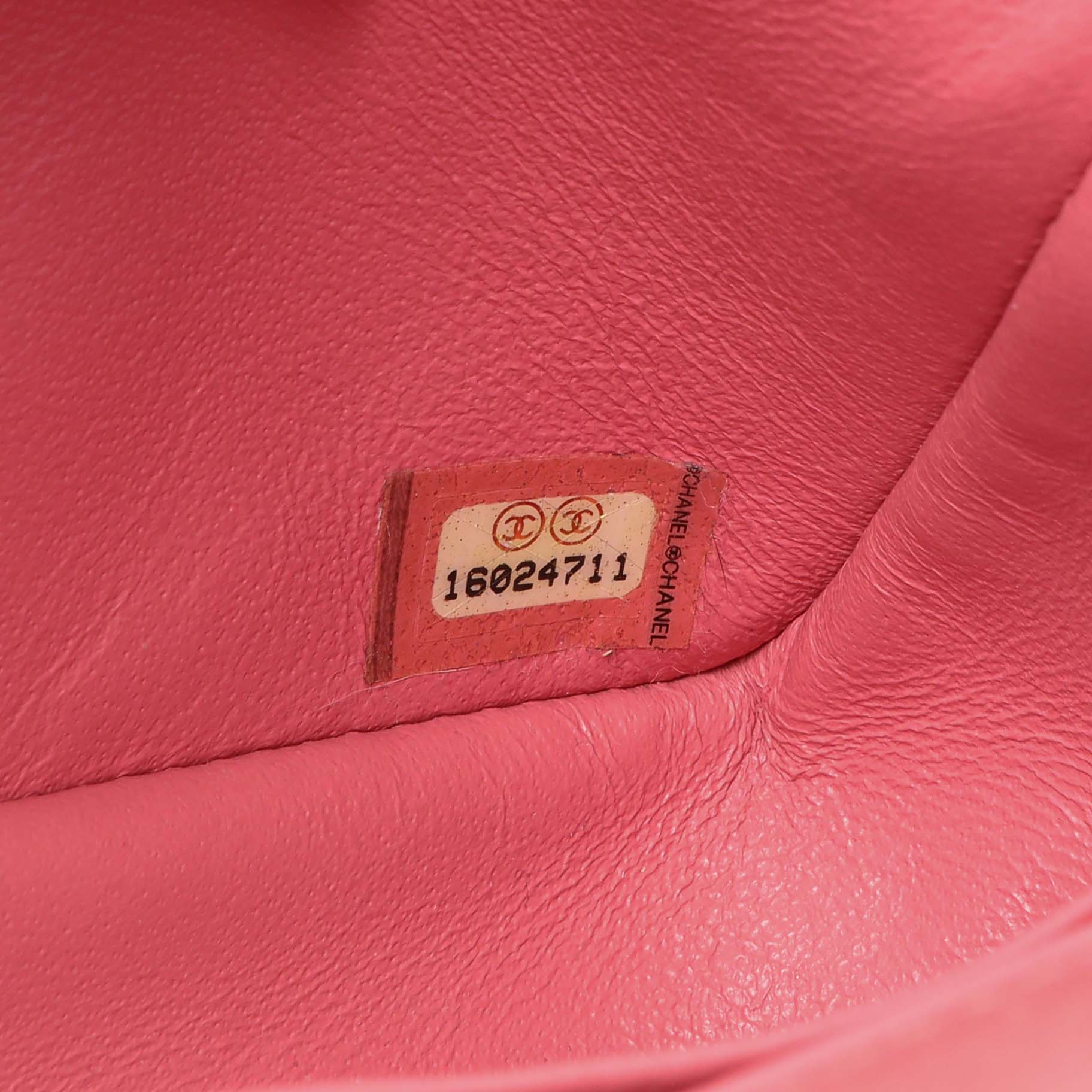 Chanel Pink Quilted Lambskin Mini Rectangular Flap - Image 10