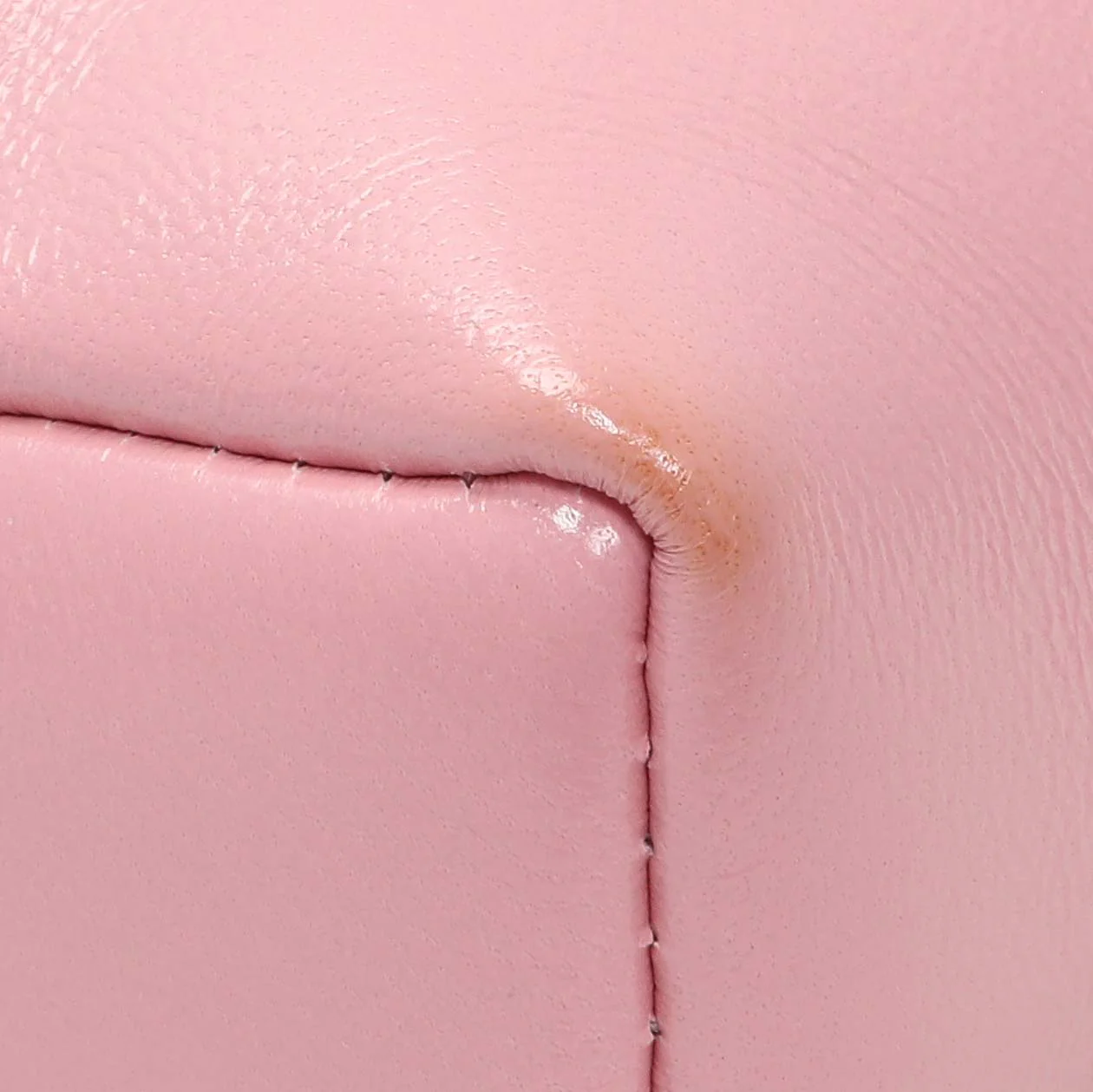 Chanel Pink Shiny Crumpled Calfskin Quilted Nano 31 Shopping Bag - Image 6