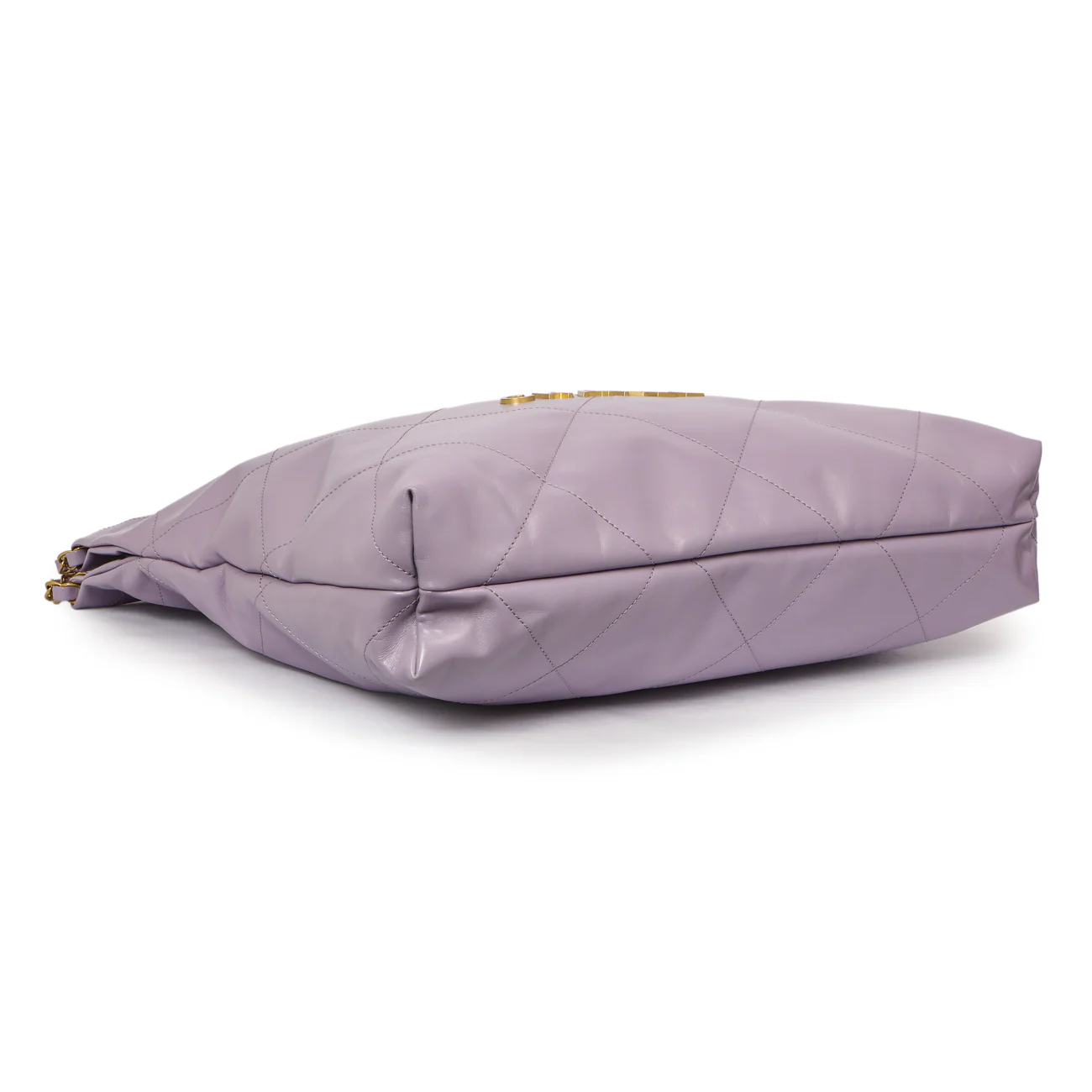Chanel Purple Quilted Shiny Calfskin 22 - Image 3