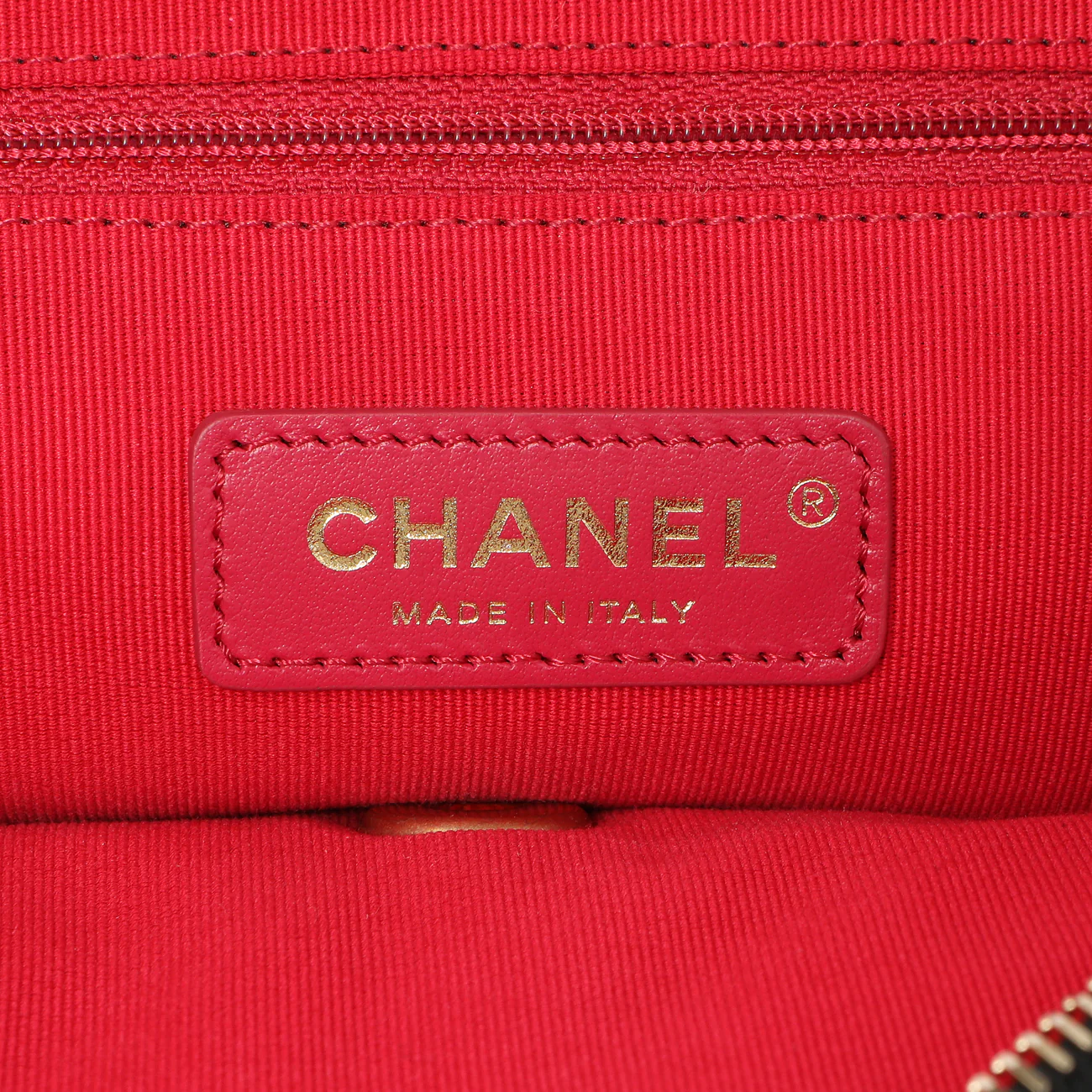 Chanel Quilted Black Caviar Chain Melody Backpack - Image 5