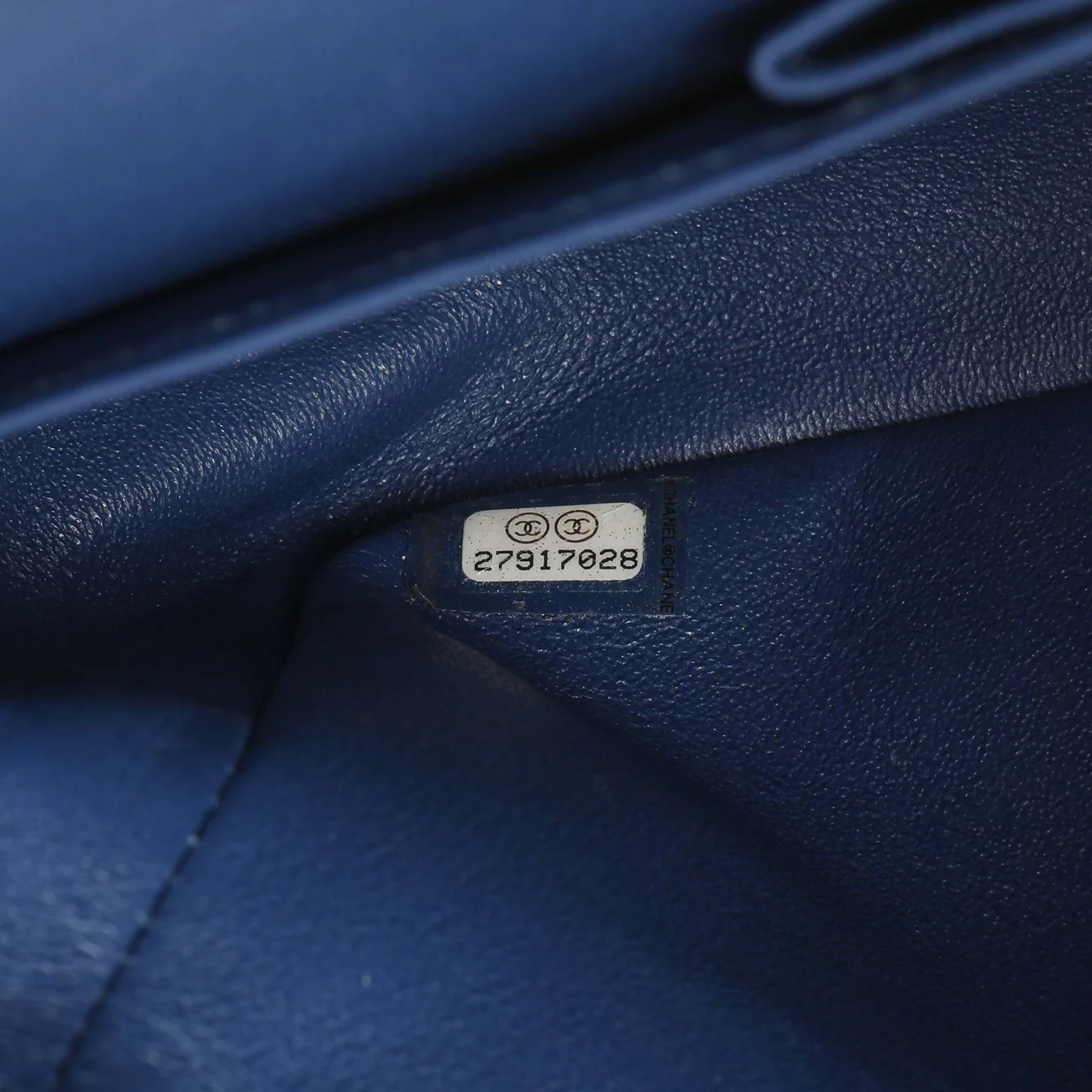 Chanel Quilted Denim Medium Classic Double Flap - Image 6
